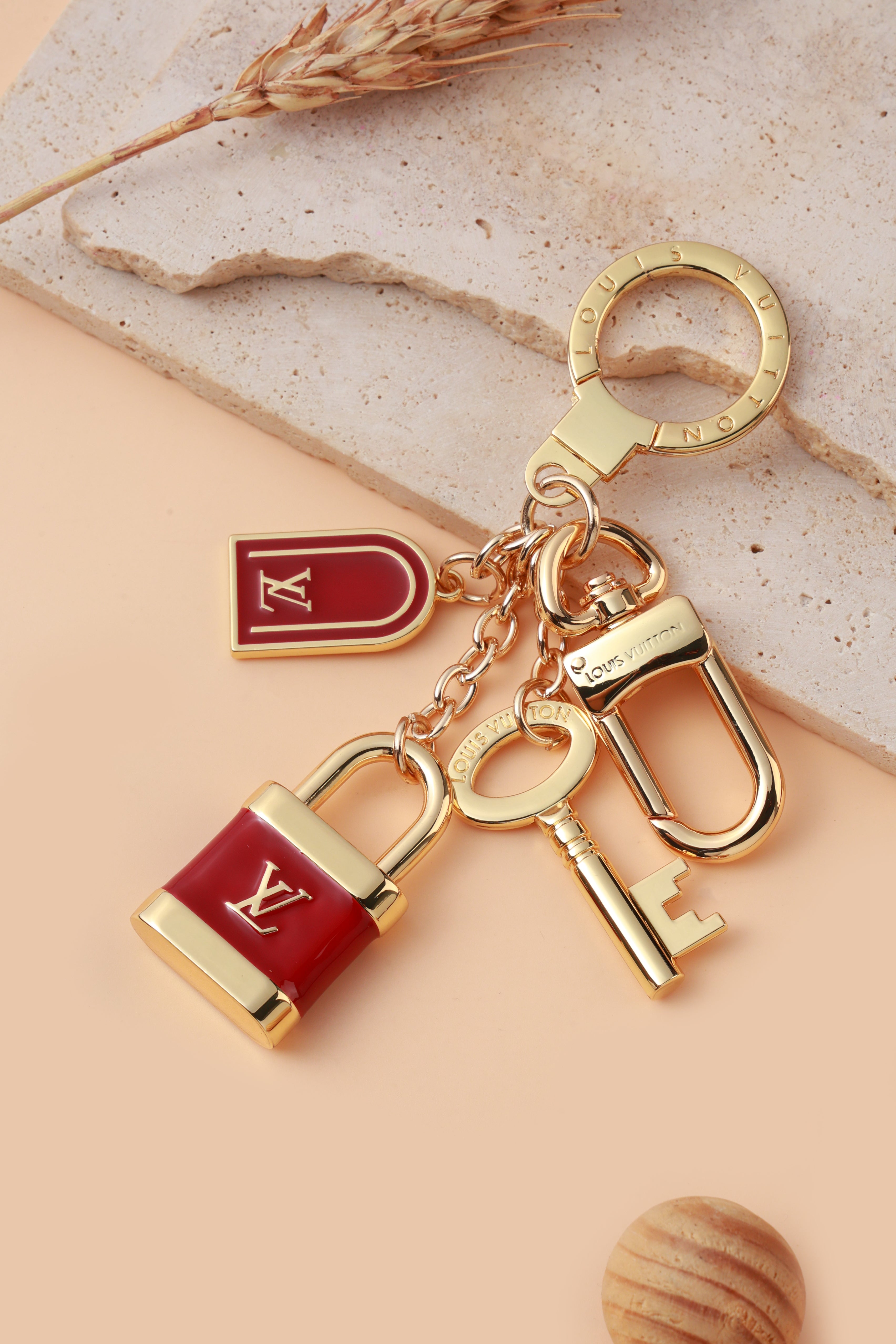 Blush Flora Bag Charm