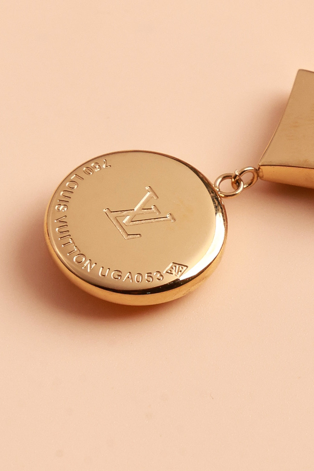 Floral White Dangle Earrings