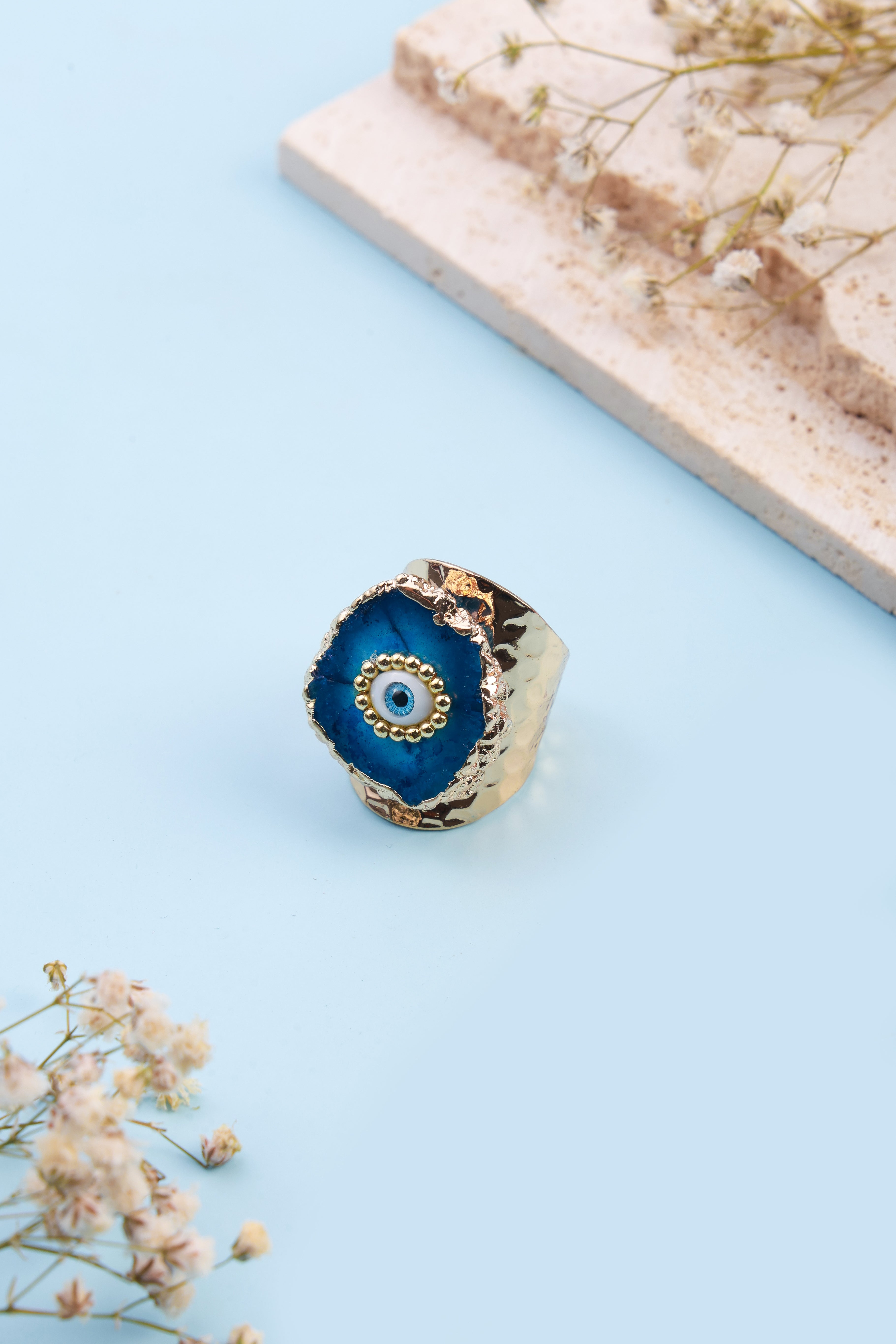 Eyedra Blue Ring