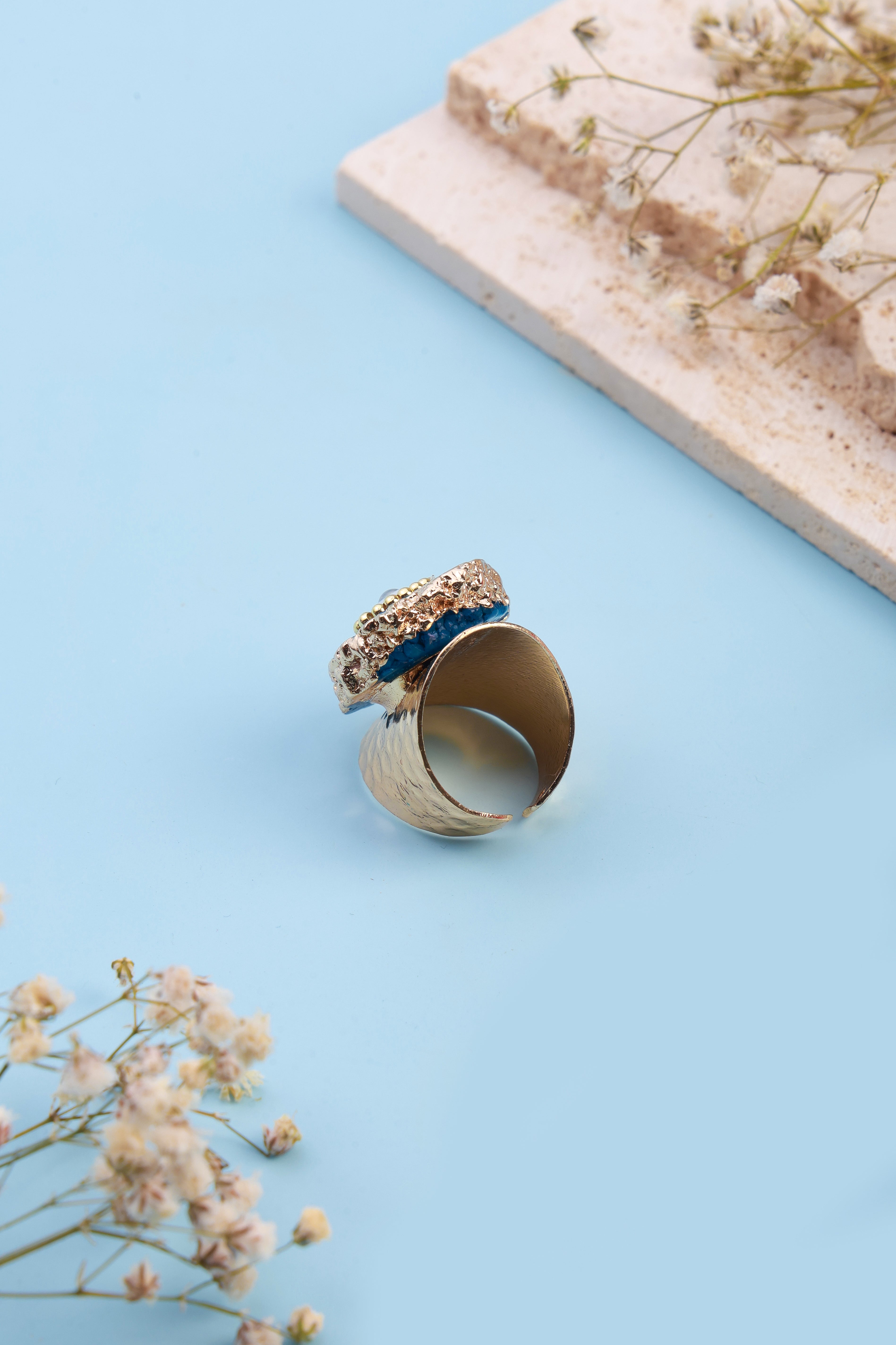Eyedra Blue Ring