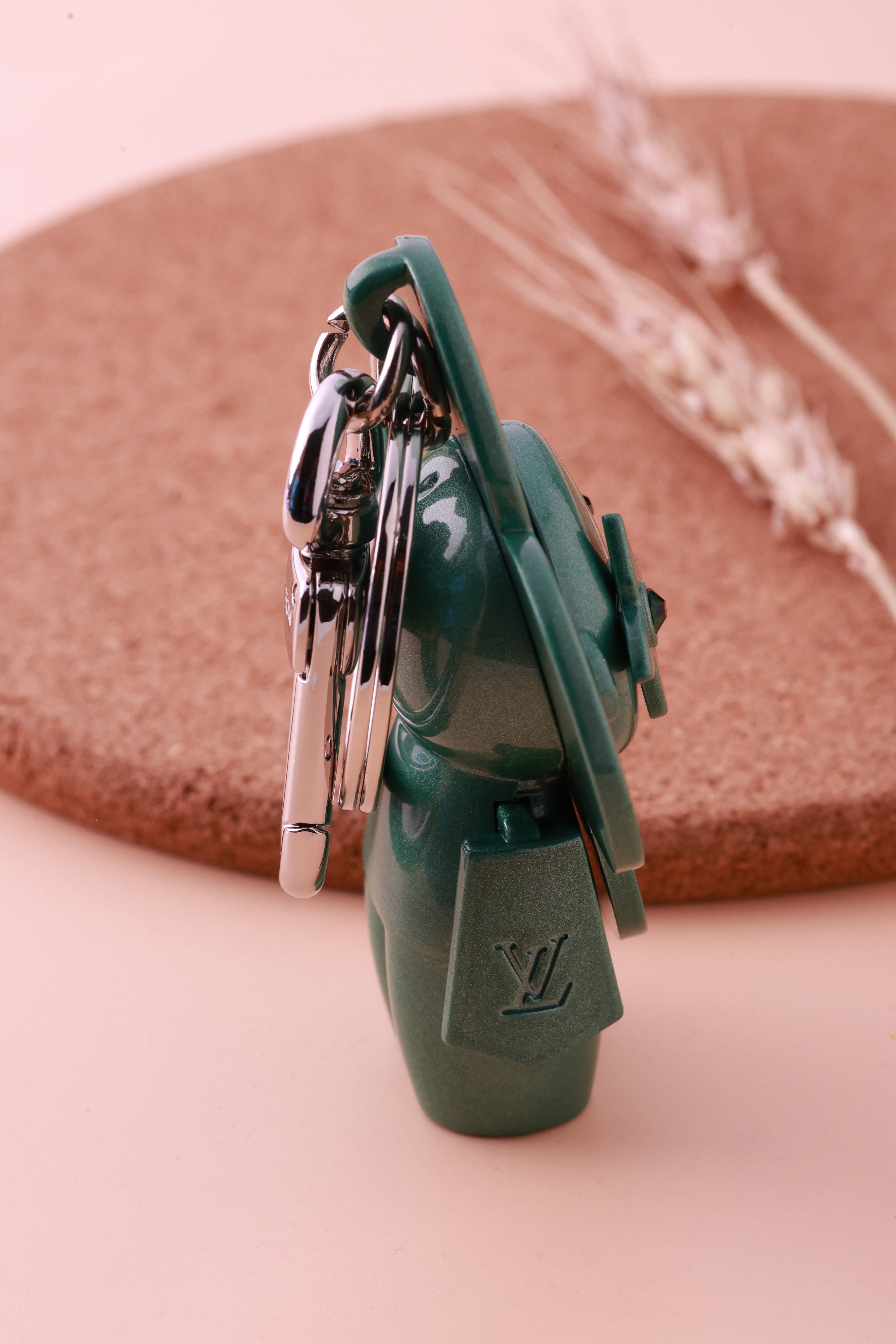 Dazzle Green Bag Charm