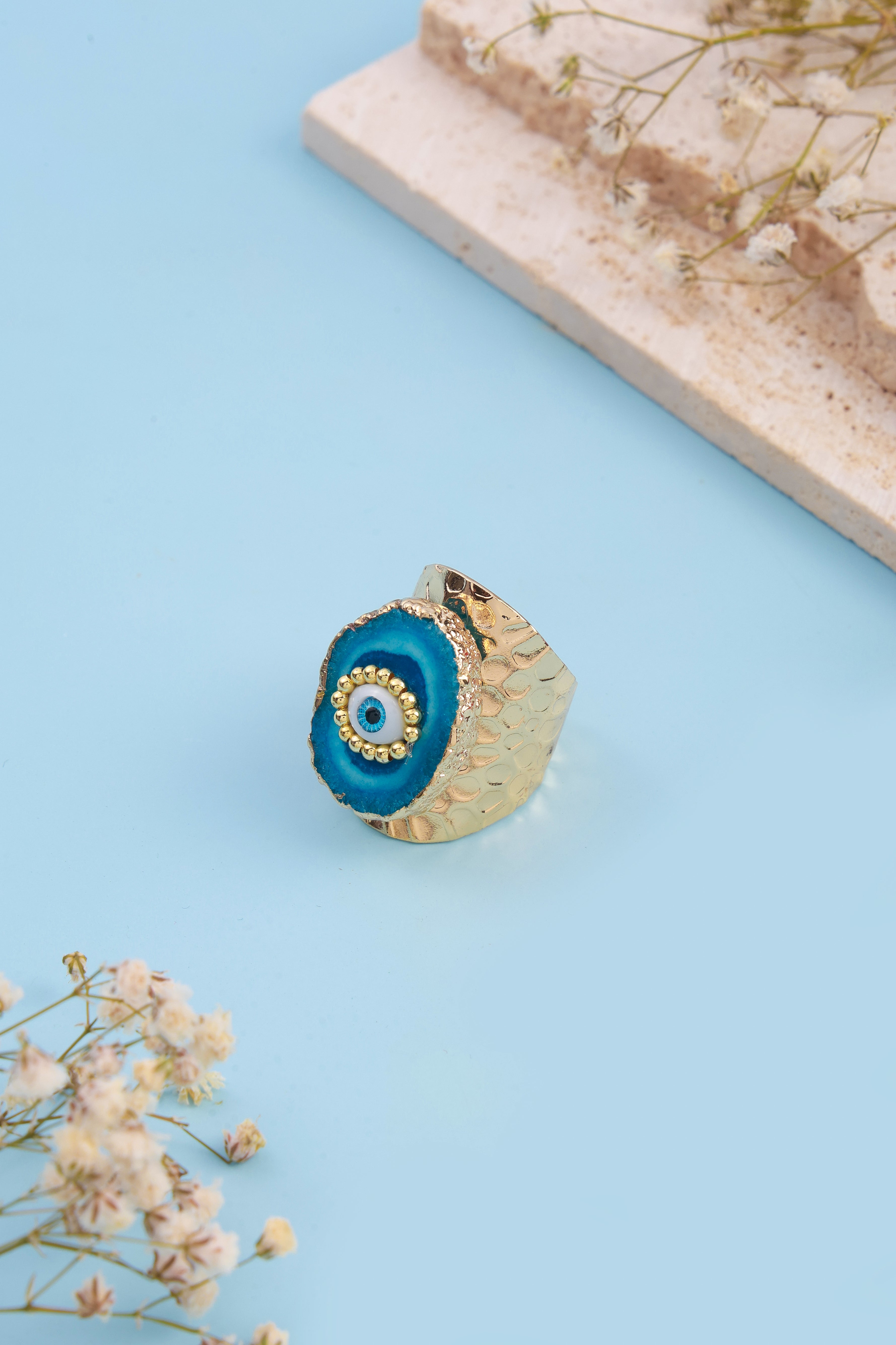 Eyedra Turquoise Ring