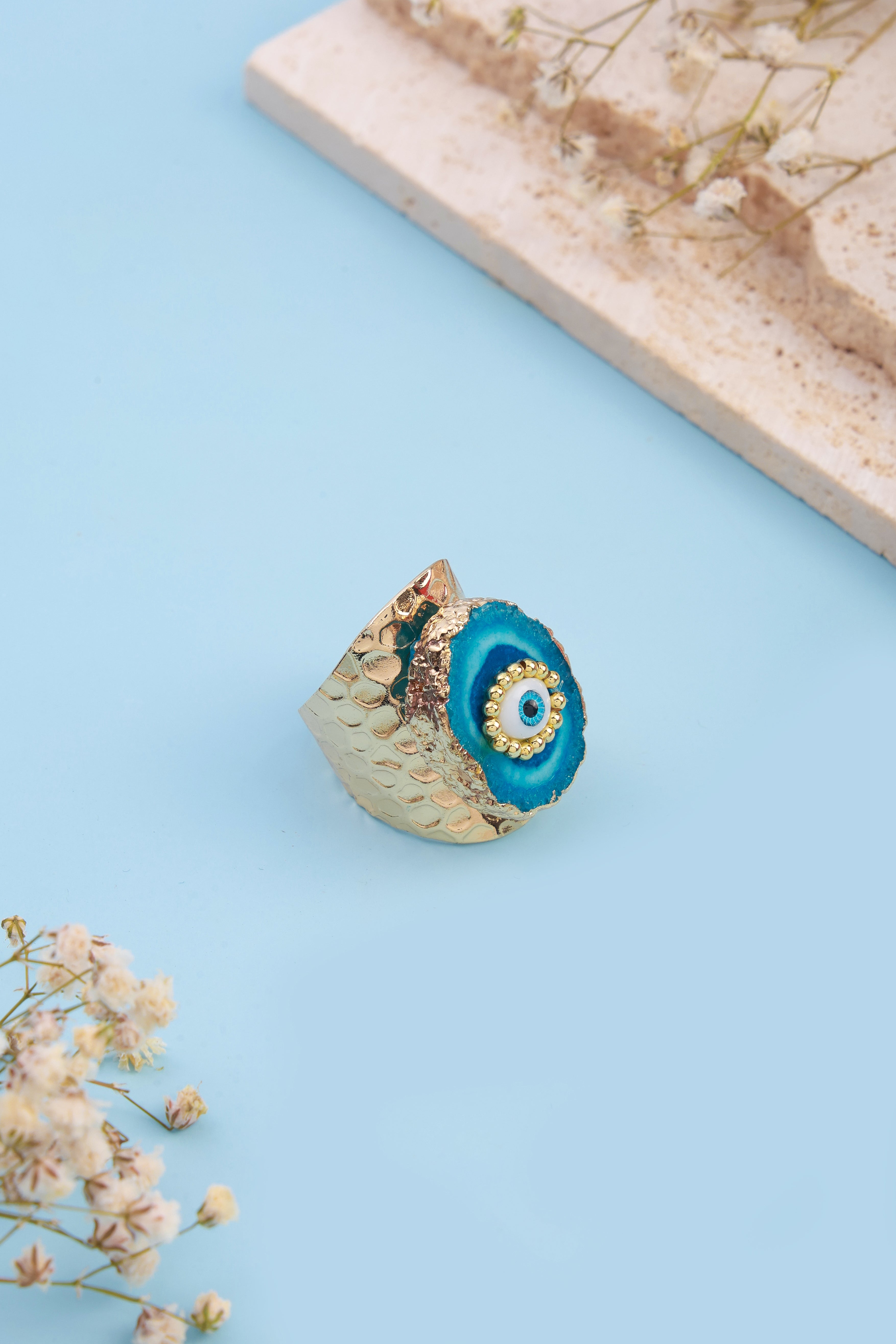 Eyedra Turquoise Ring