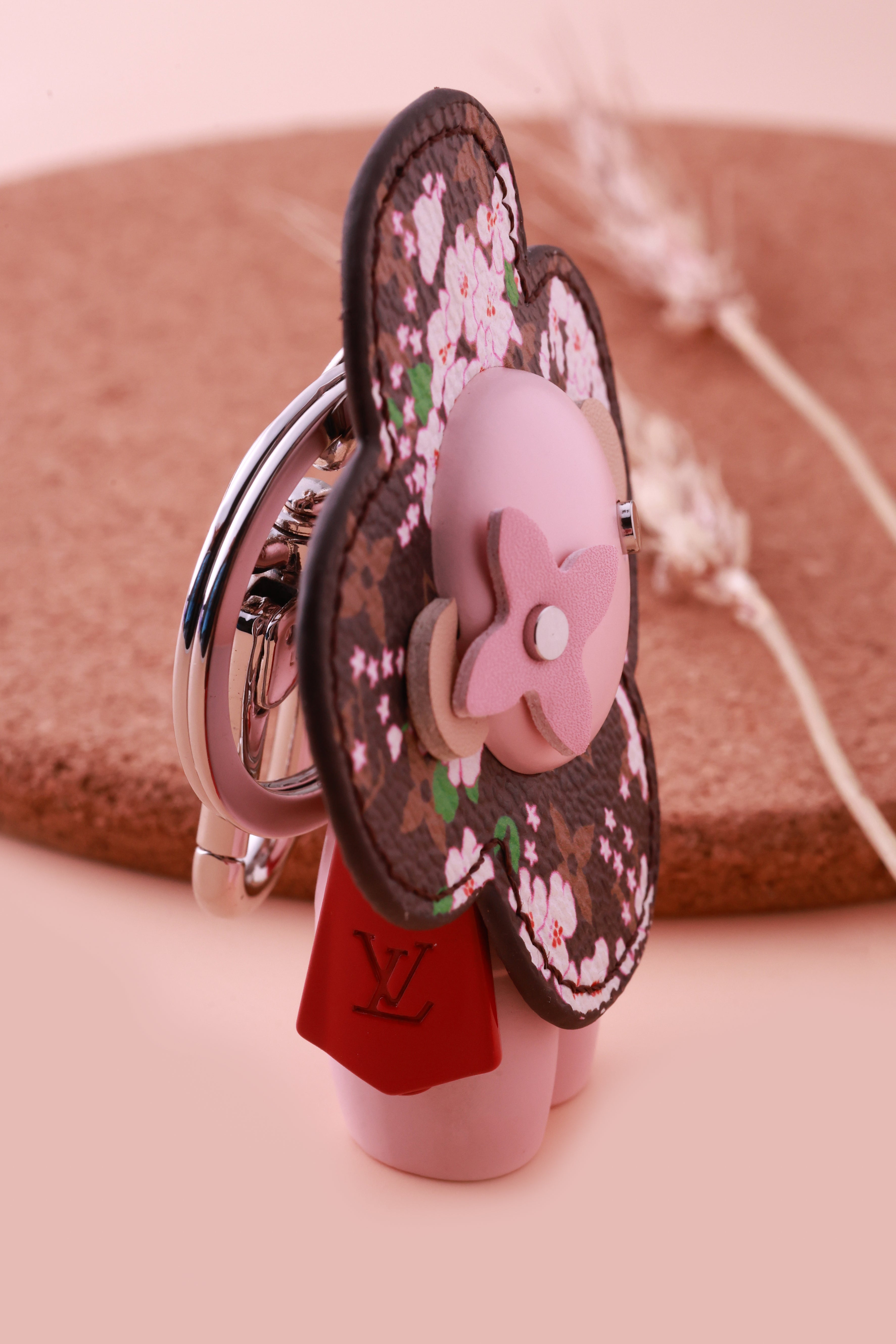 Dazzle Pink Bag Charm