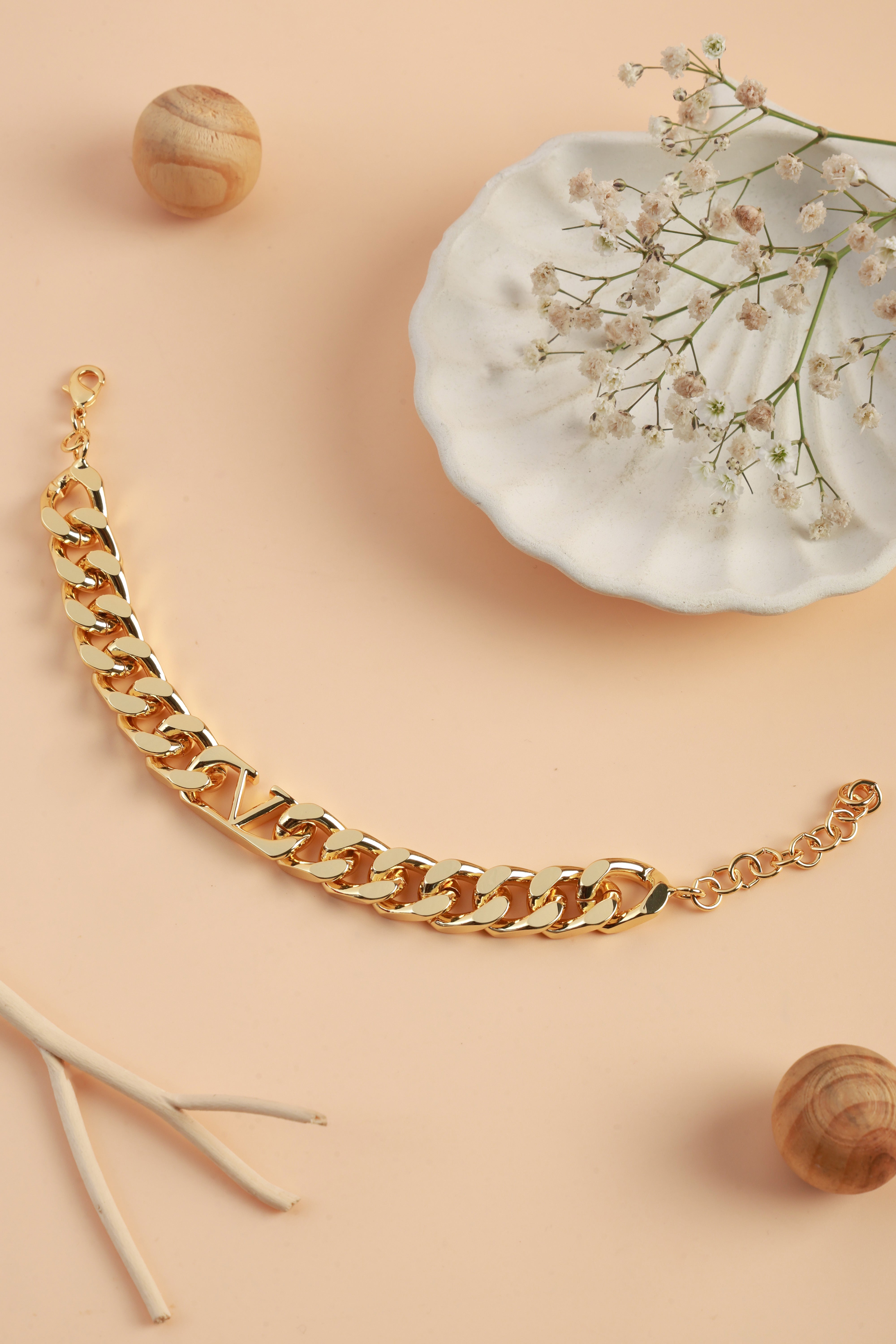 Solace Gold Bracelet