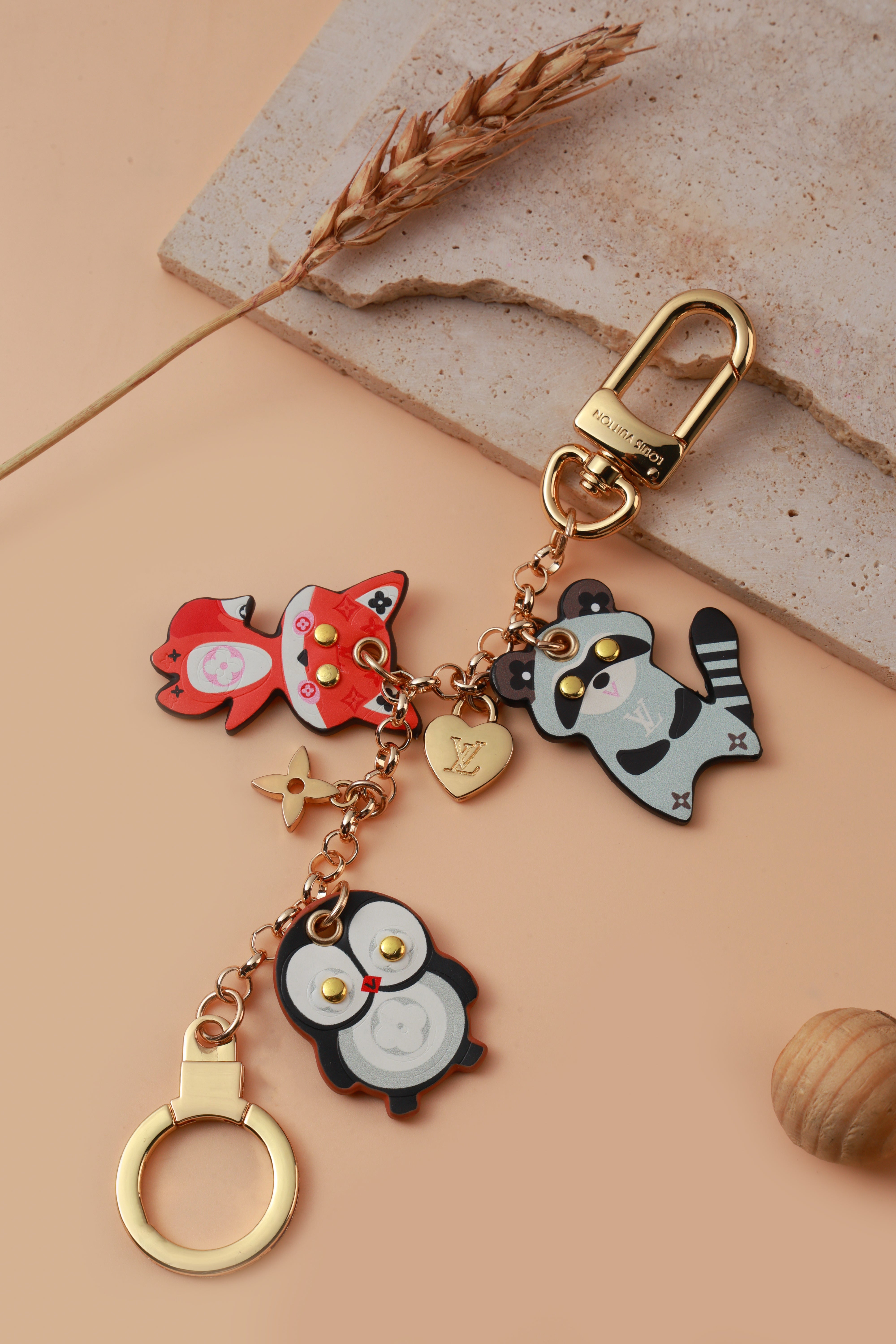Bloom Luxe Bag Charm