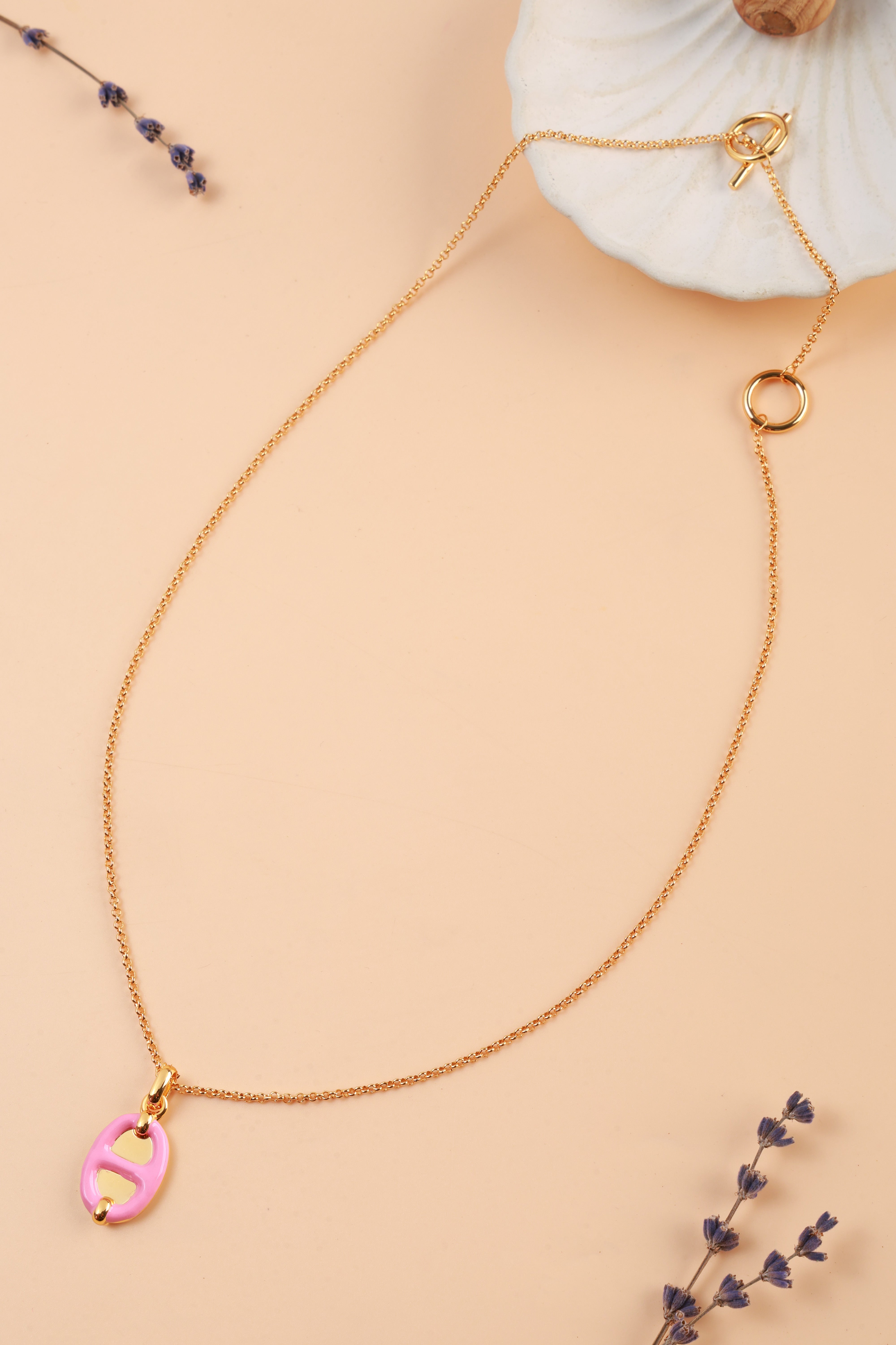Urban Luxe Pink Neckchain