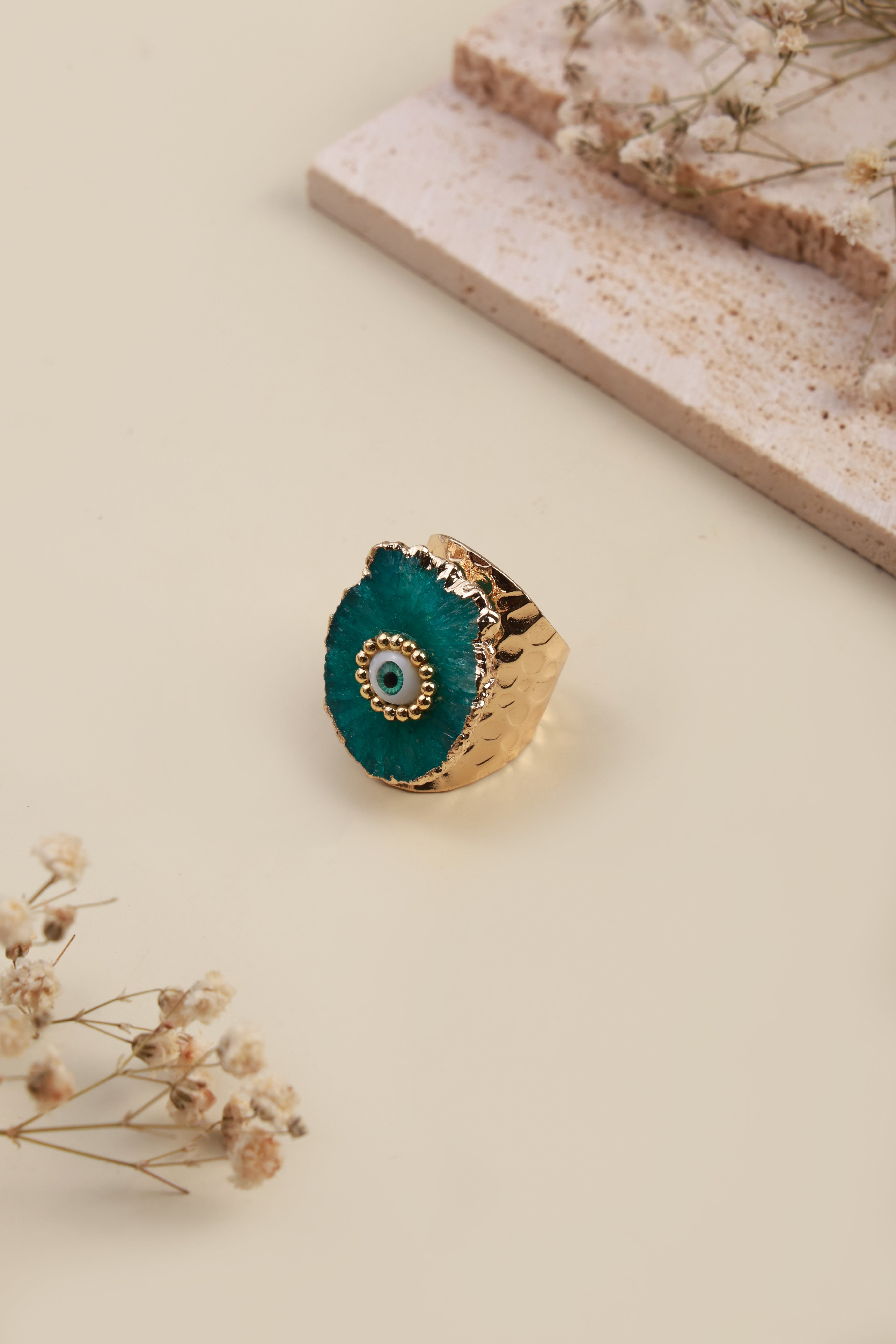 Eyora Green Ring