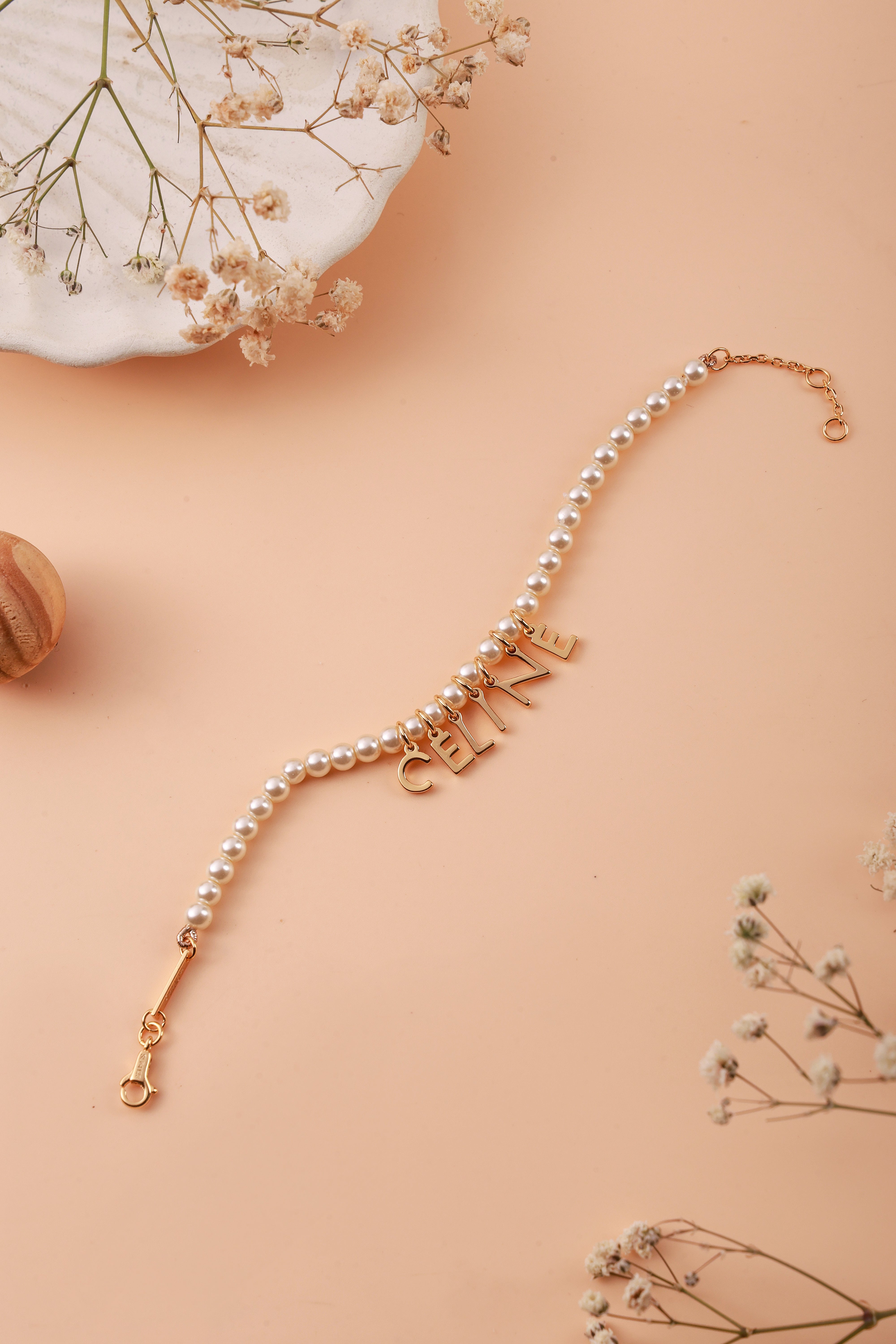 Glossy Script Bracelet