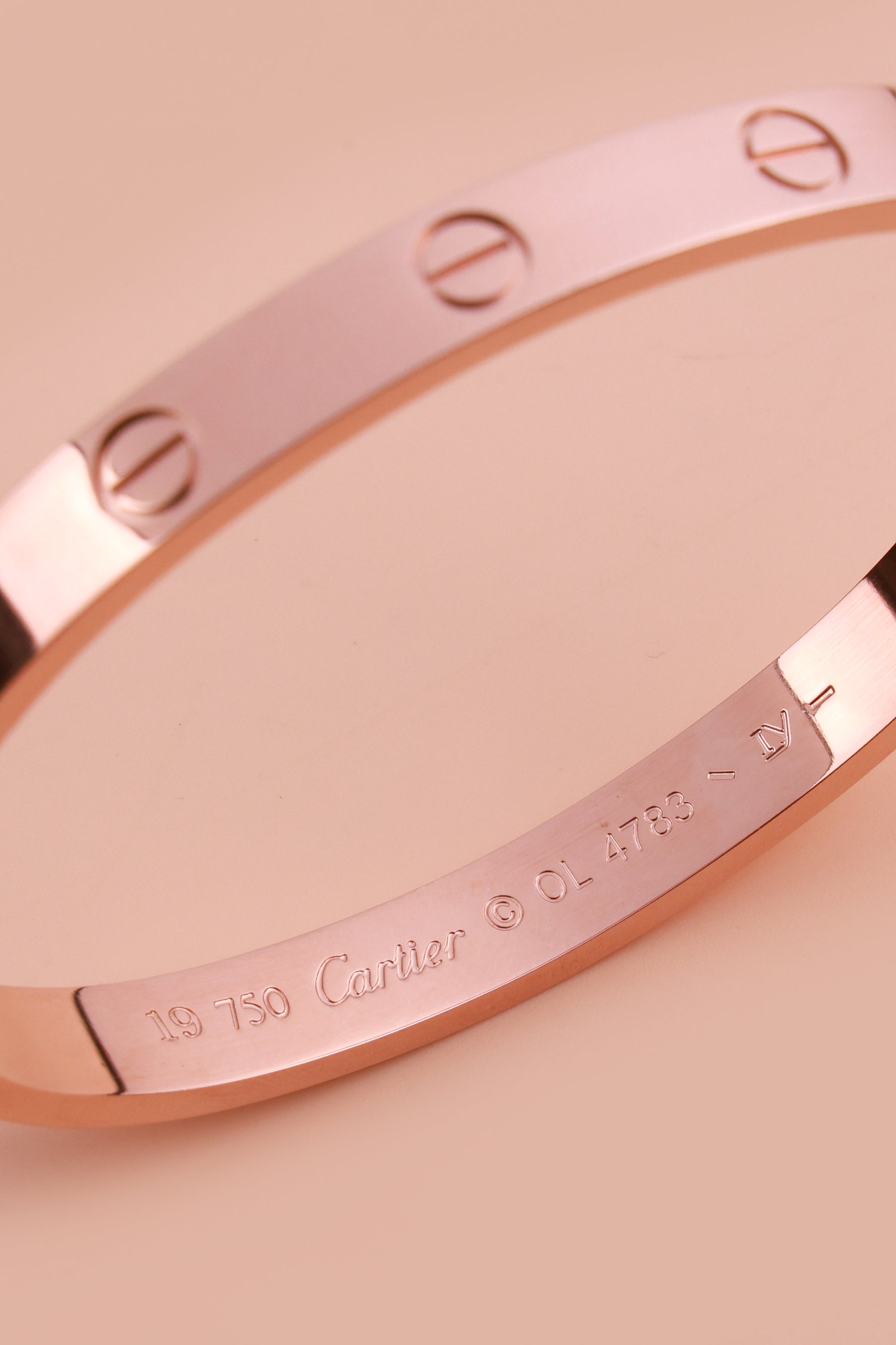 Dazzle Band Rose Gold Carter Bracelet