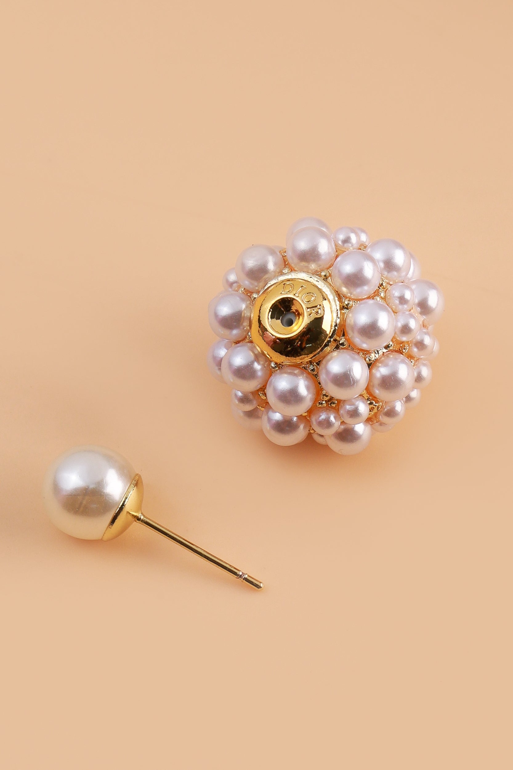 Floral Pearl Vine Studs