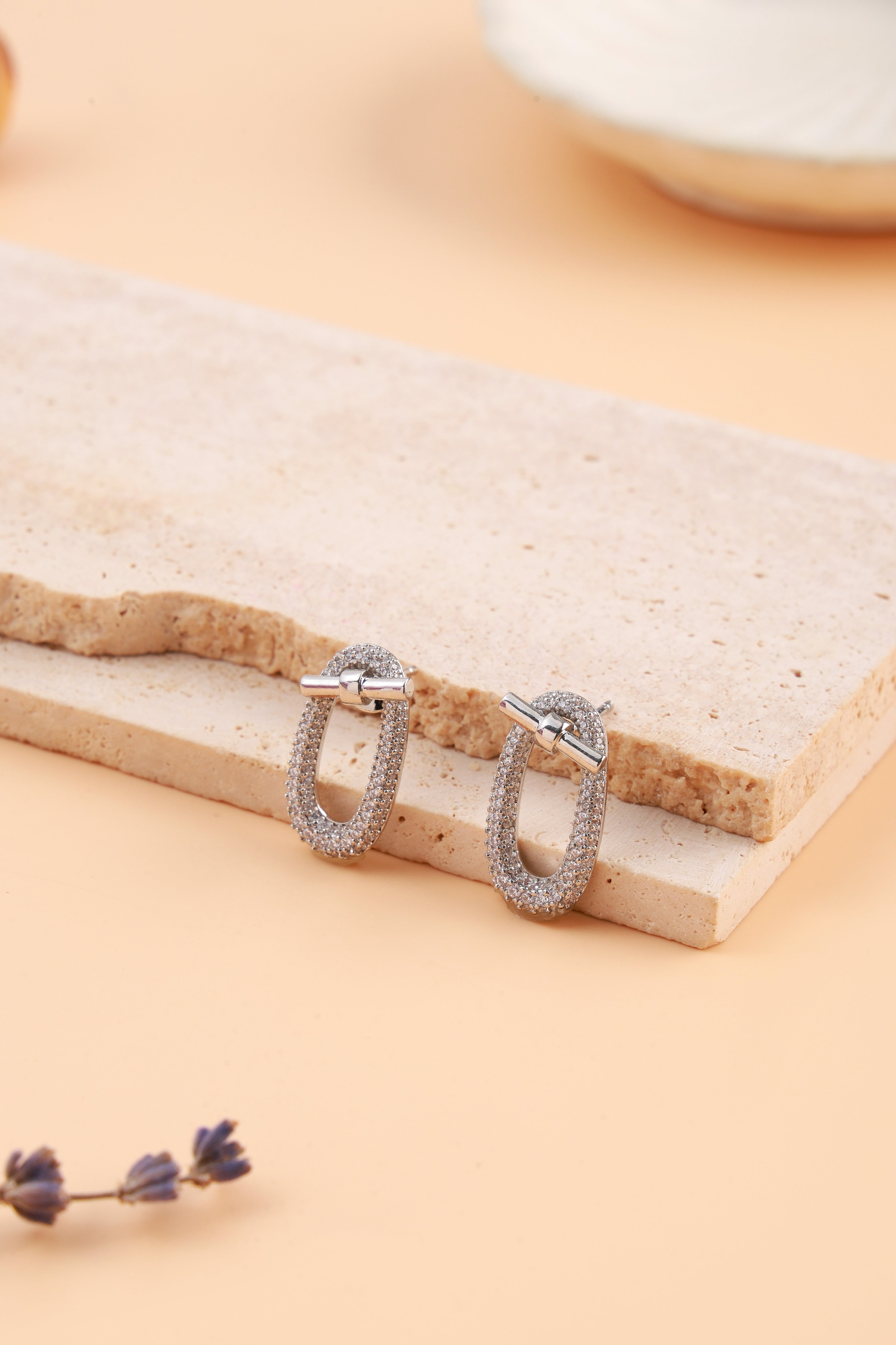 Halo Luxe Hoop Earrings
