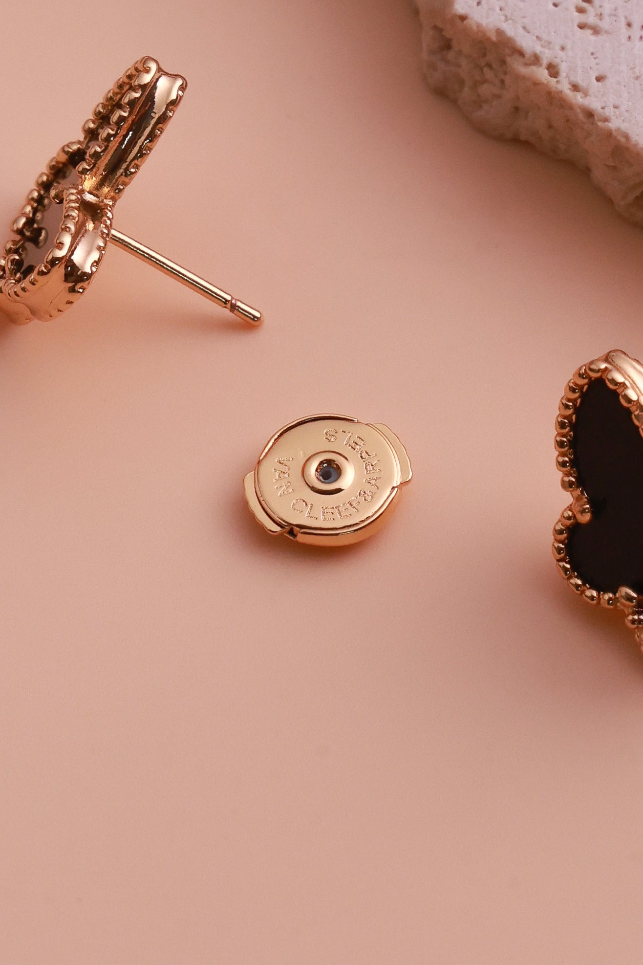 Meadow Glow Black Studs