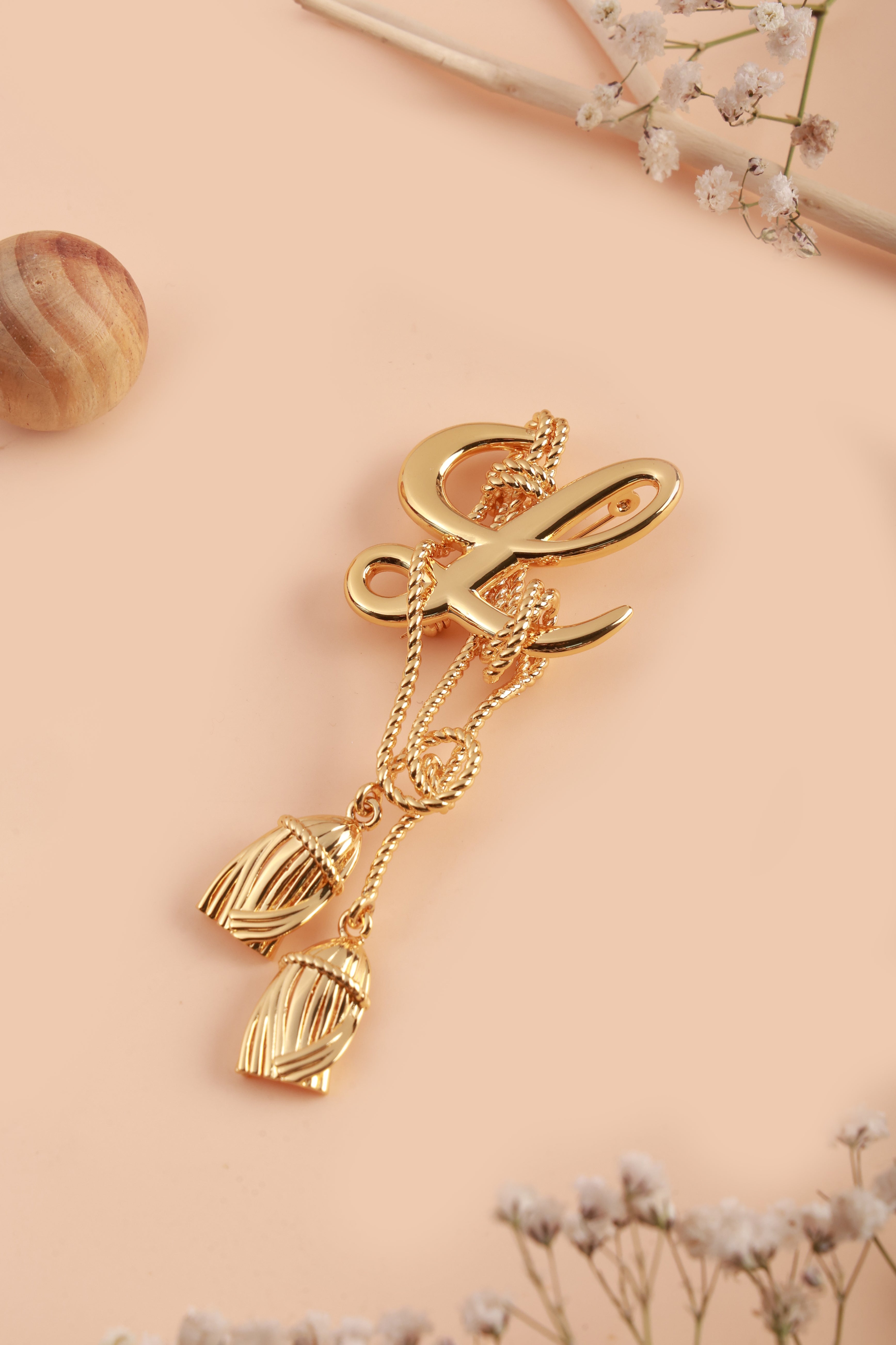 Valeria Golden Brooch