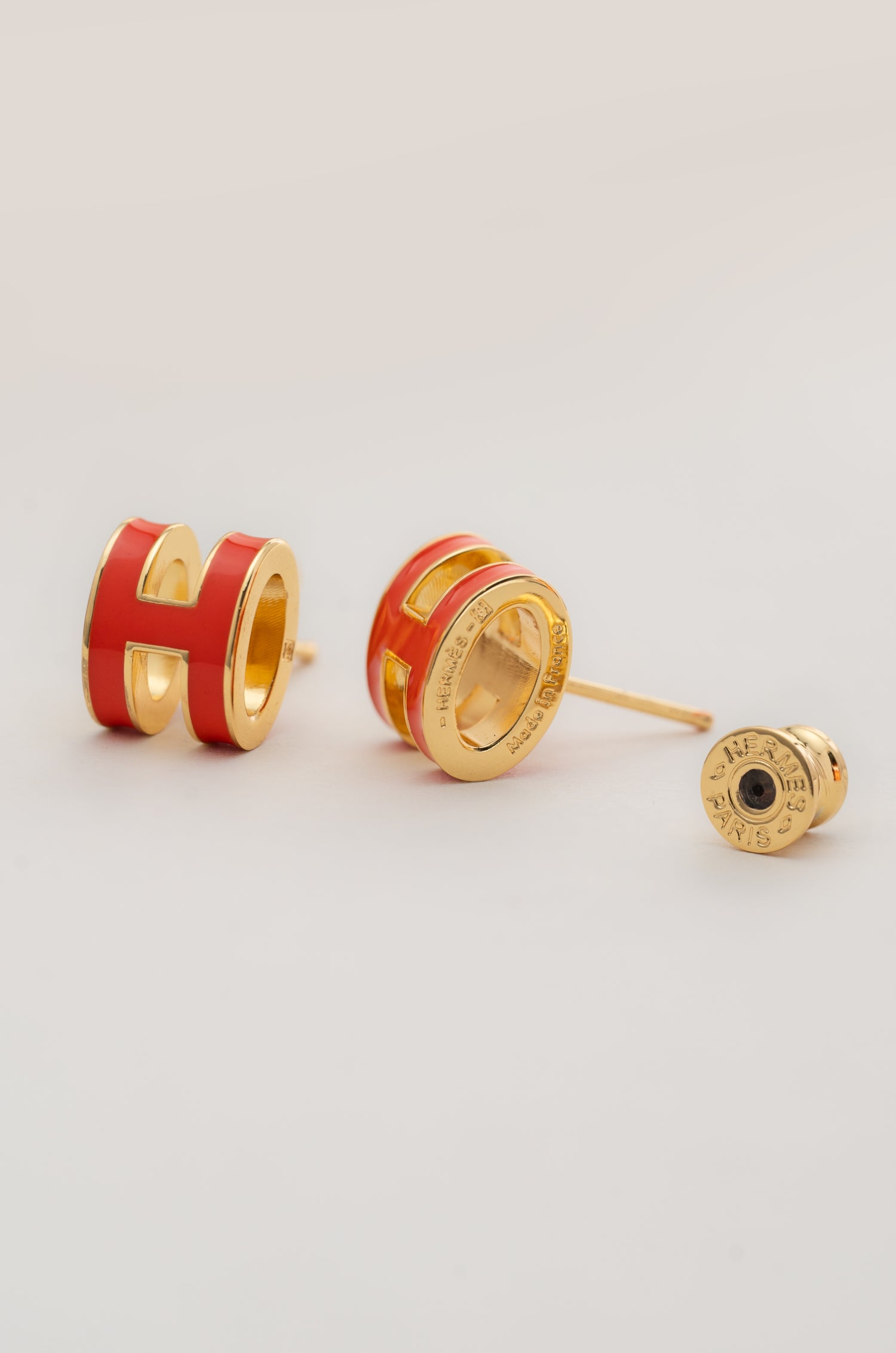 Orange Barrel Luxe Hermie Studs