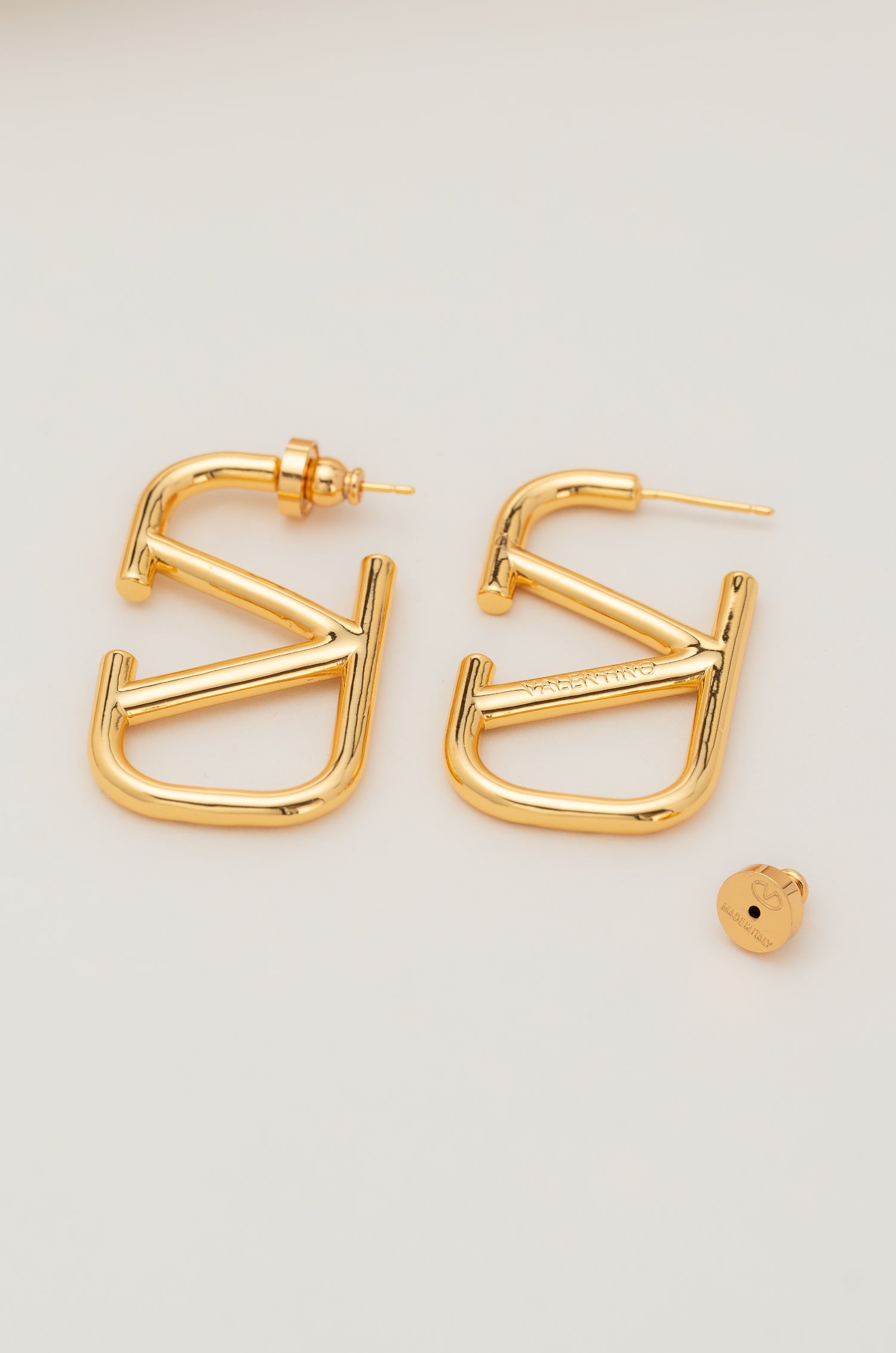 Glistening Gold Earrings