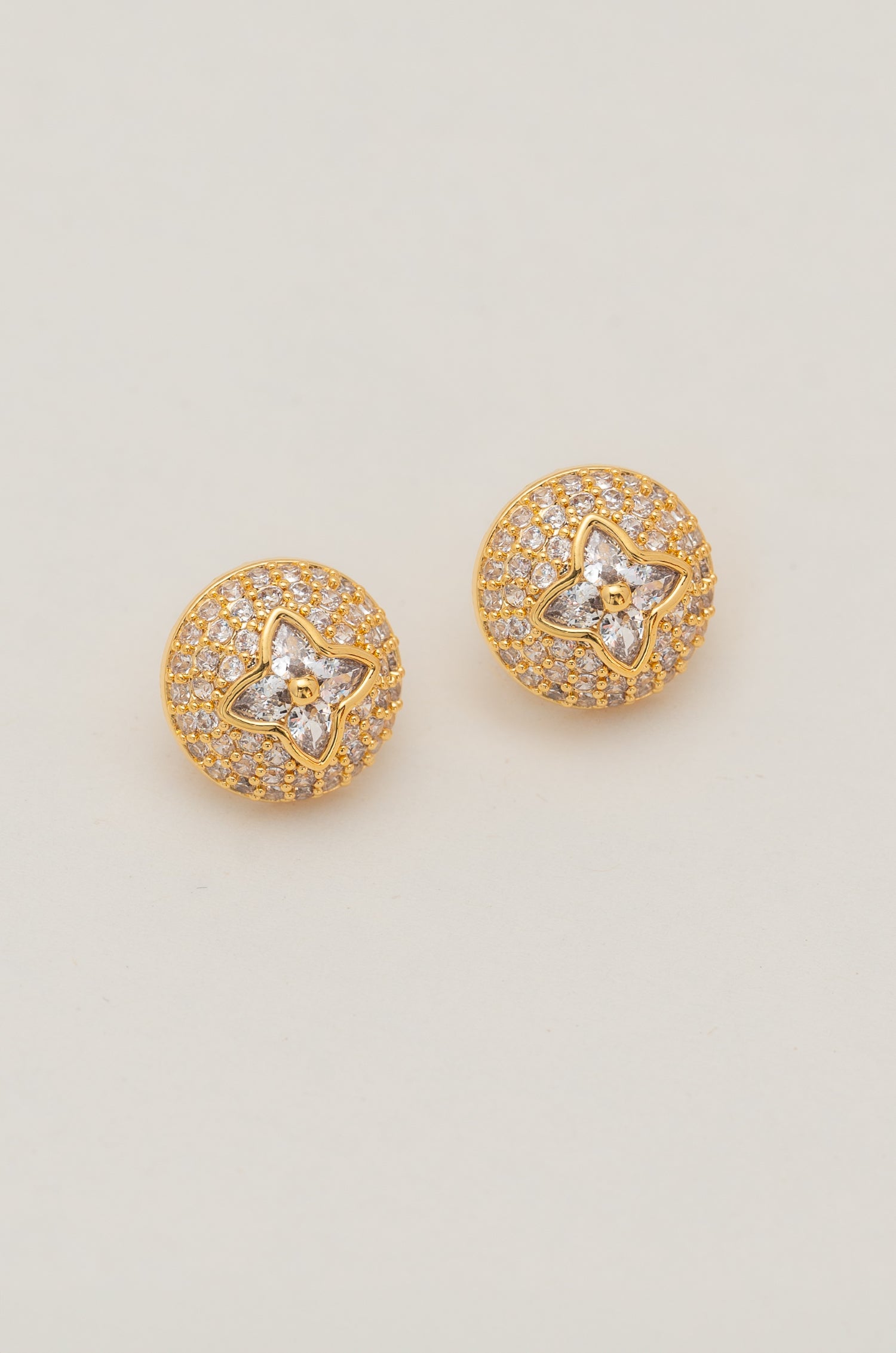 Golden Moonlit Elvy Studs