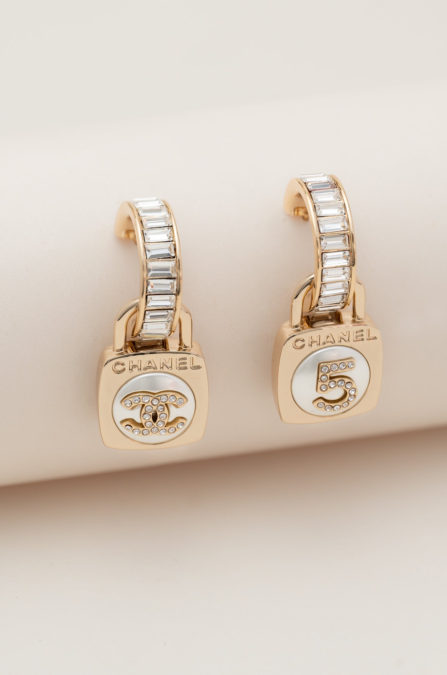Lock To Elegance Shanel Earrings