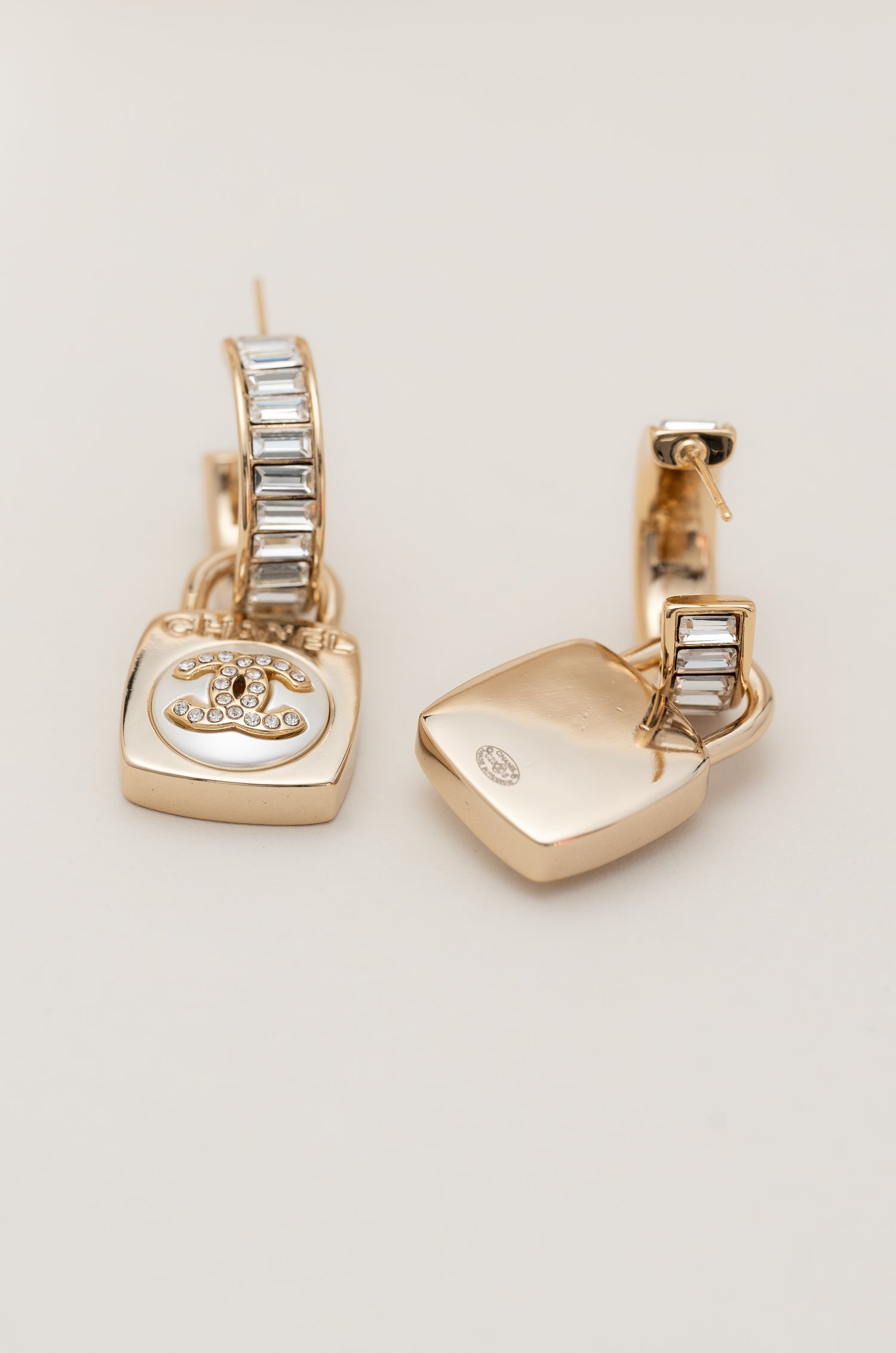Lock To Elegance Shanel Earrings