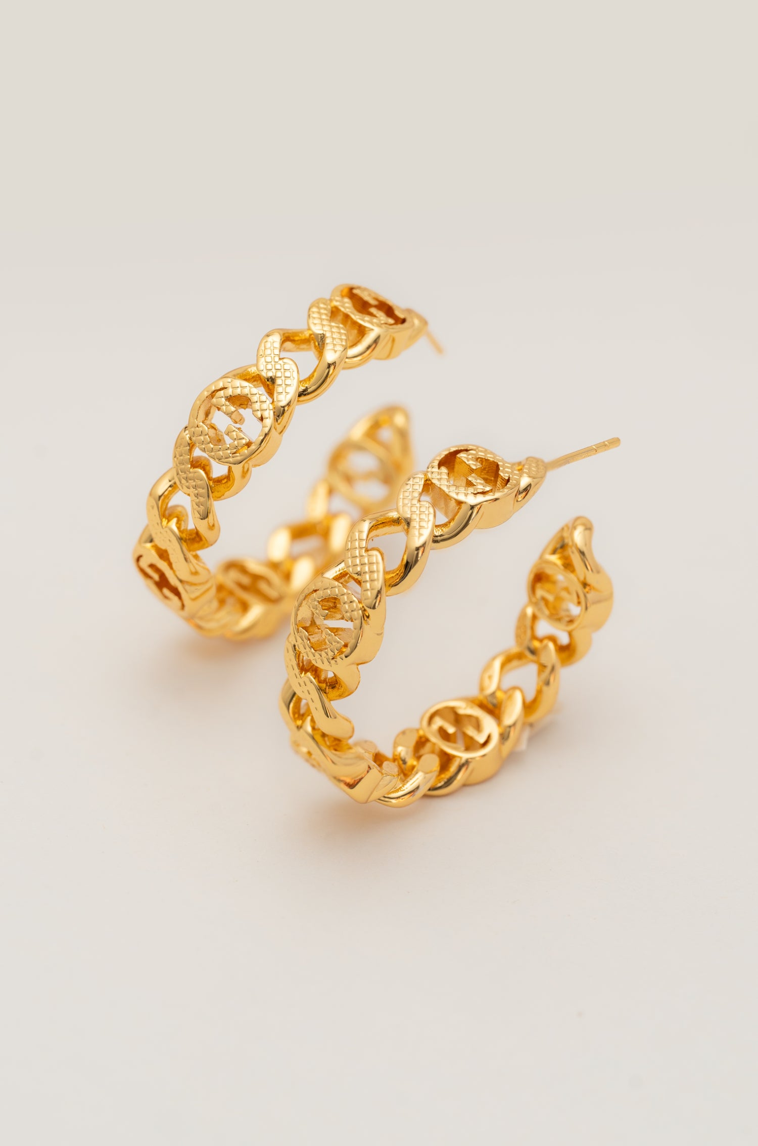 Golden Gleam Guchi Earrings