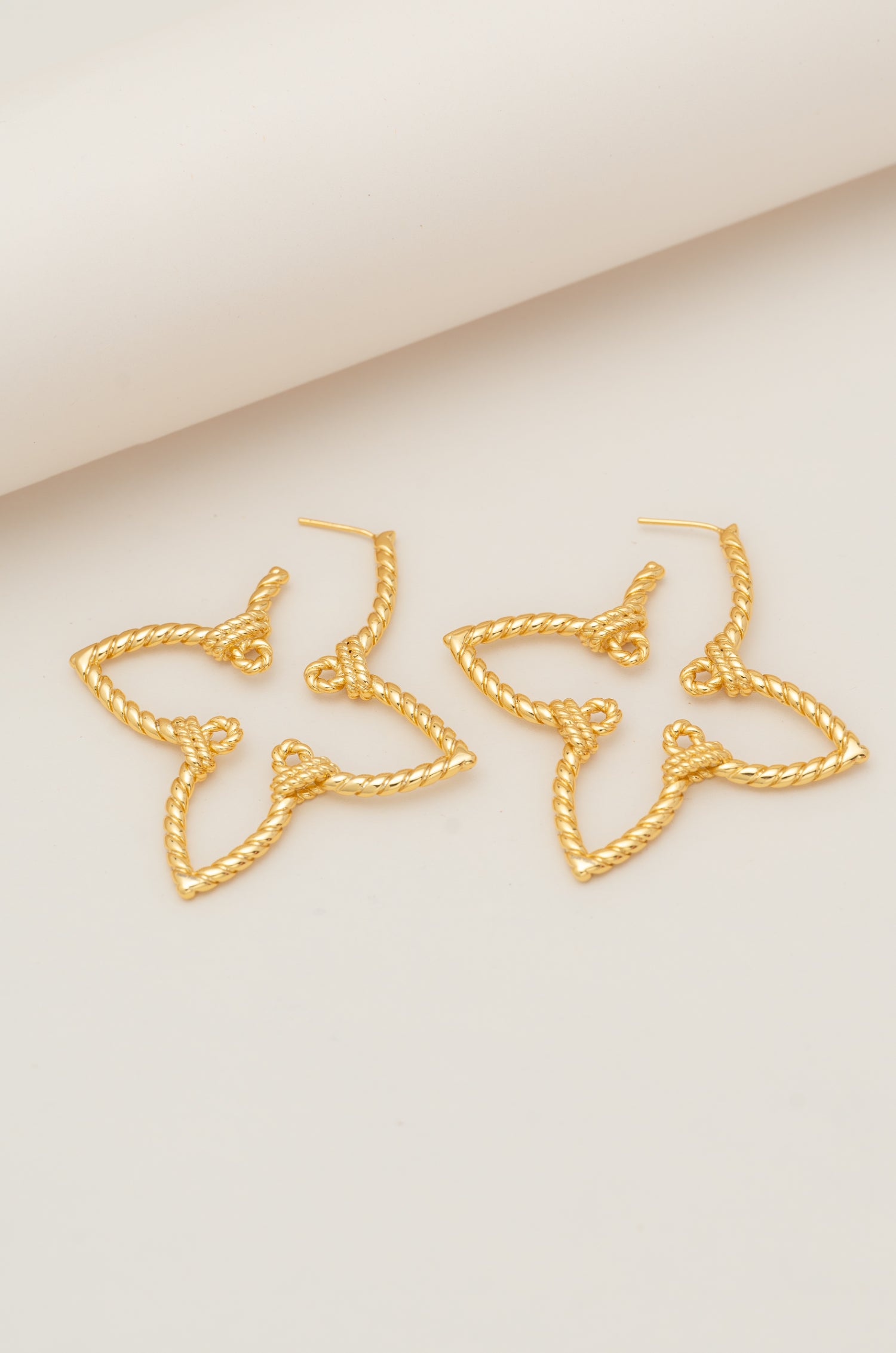 Golden Starburst Elvy Earrings