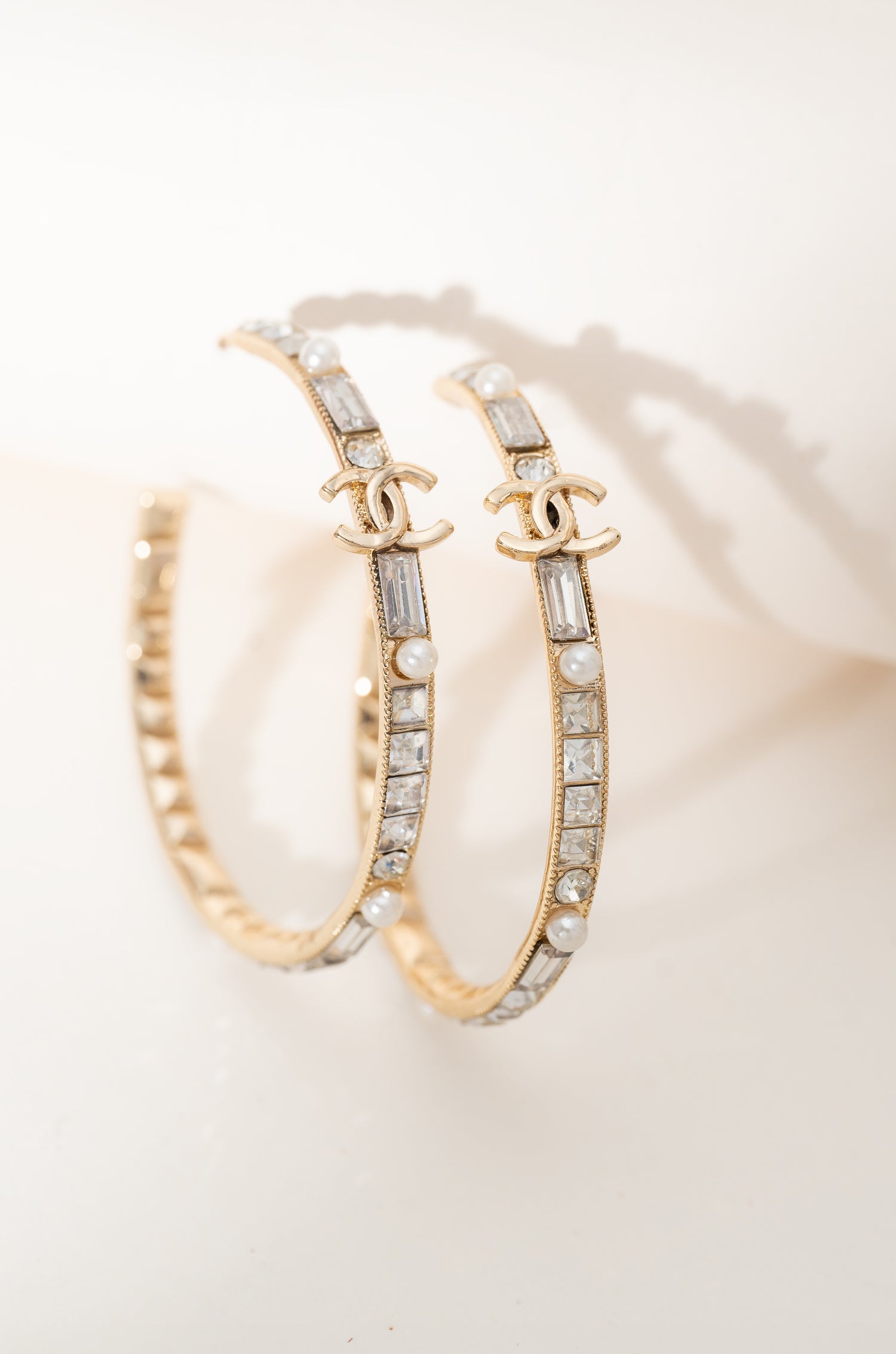 Radiant Clasp Shanel Earrings