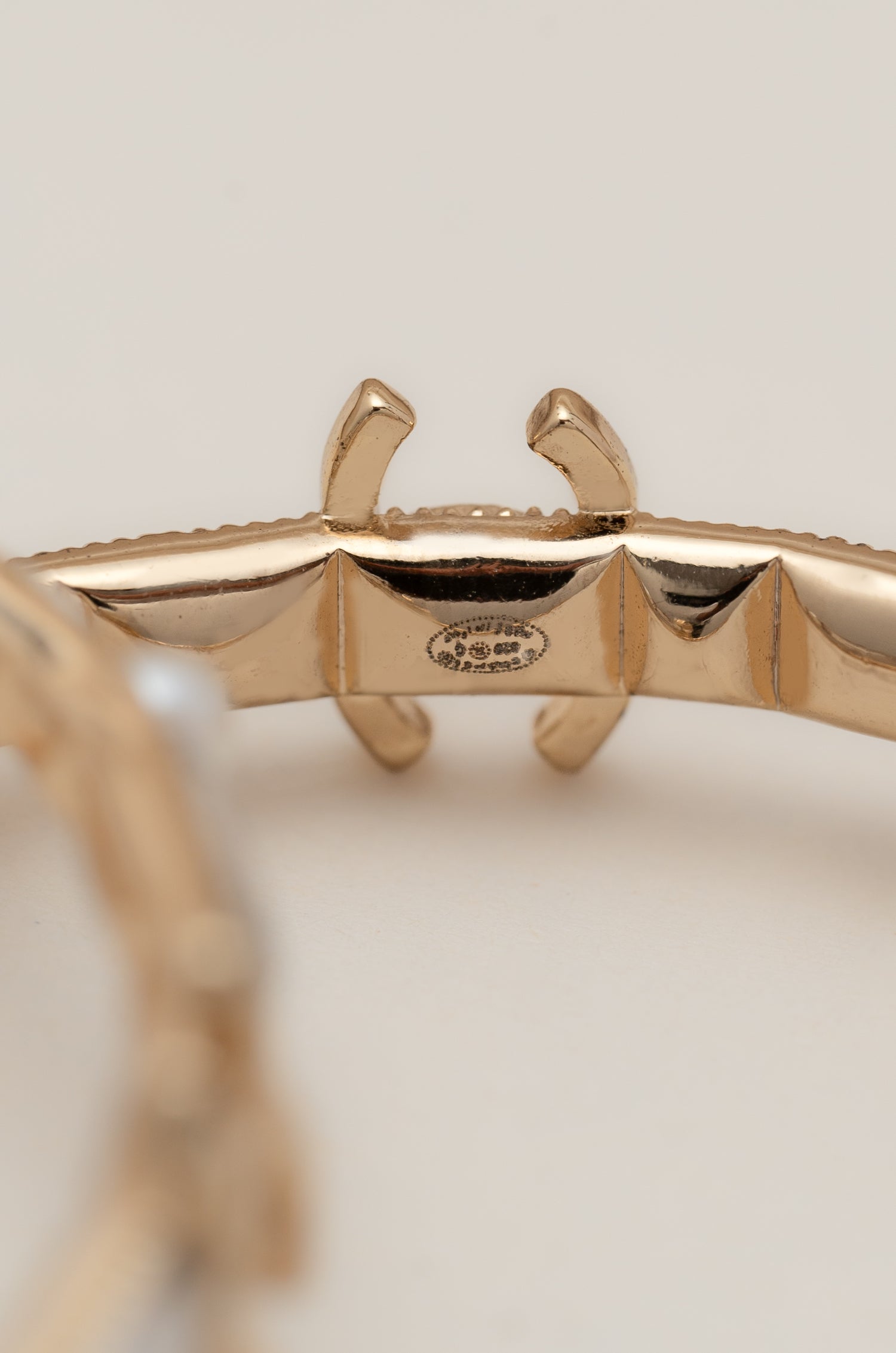 Radiant Clasp Shanel Earrings