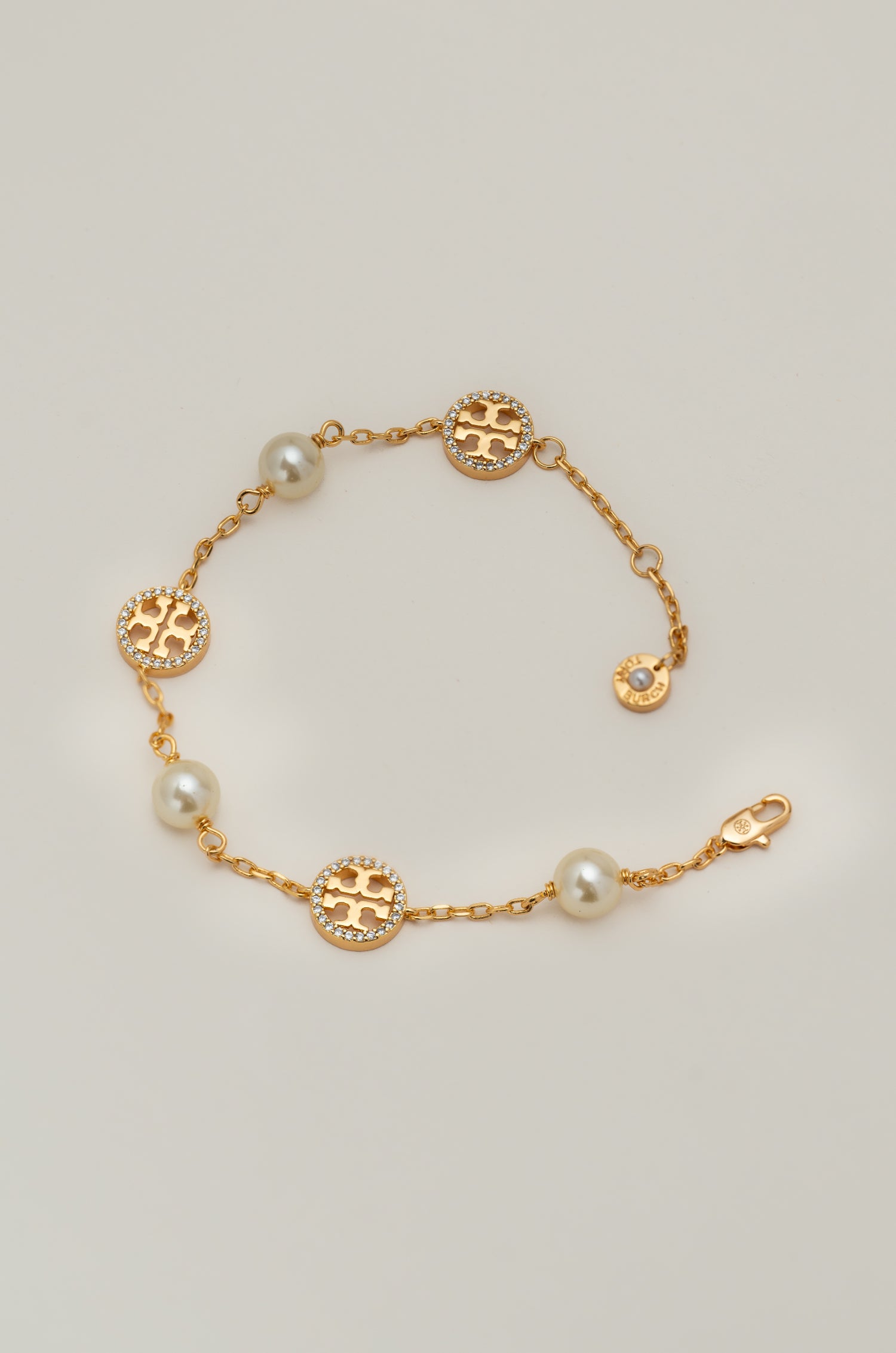 Radiant Pearl & Flower Tori Bunch Bracelet
