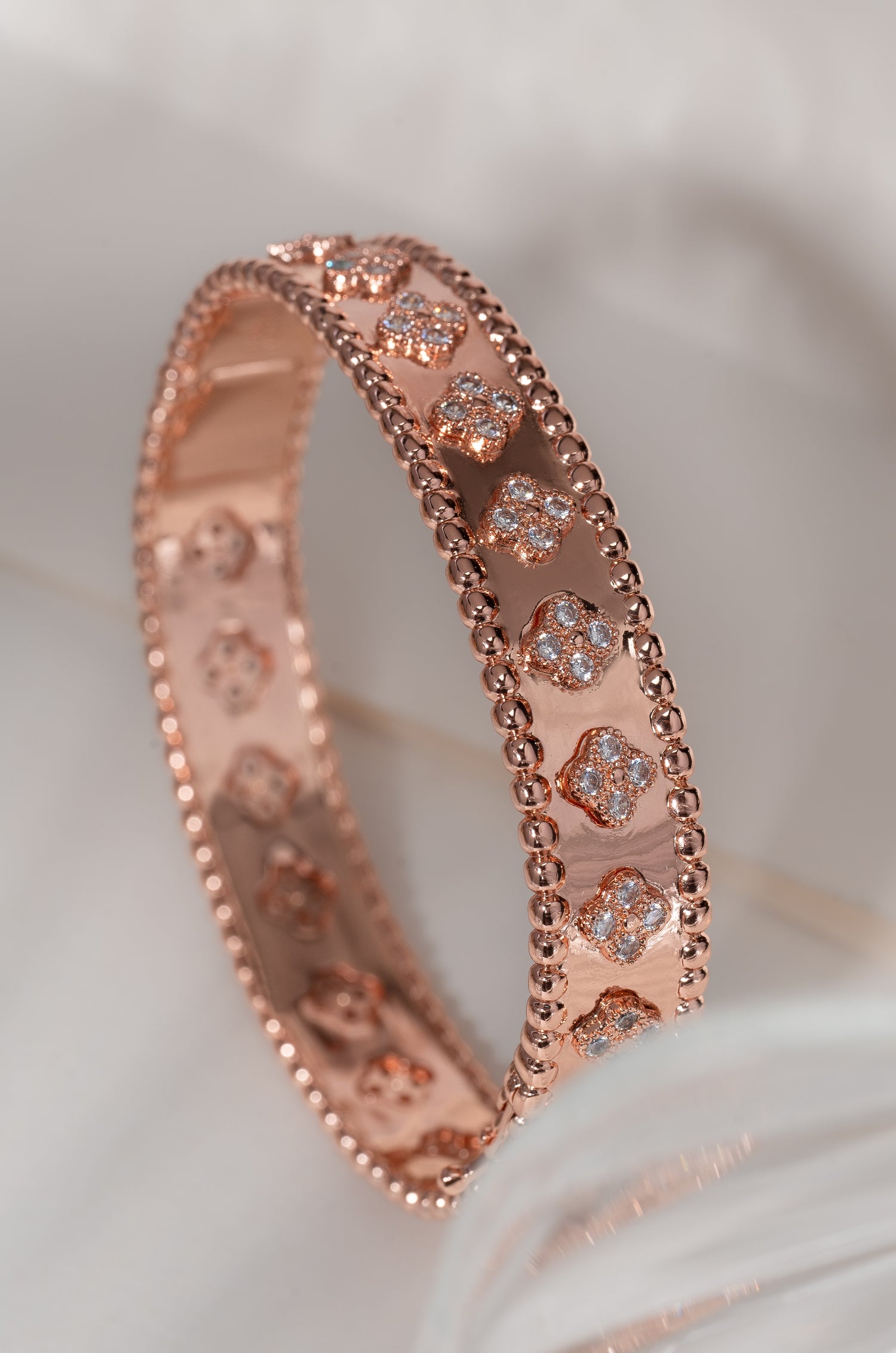 Radiant Rose Gold Van Chief Bracelet