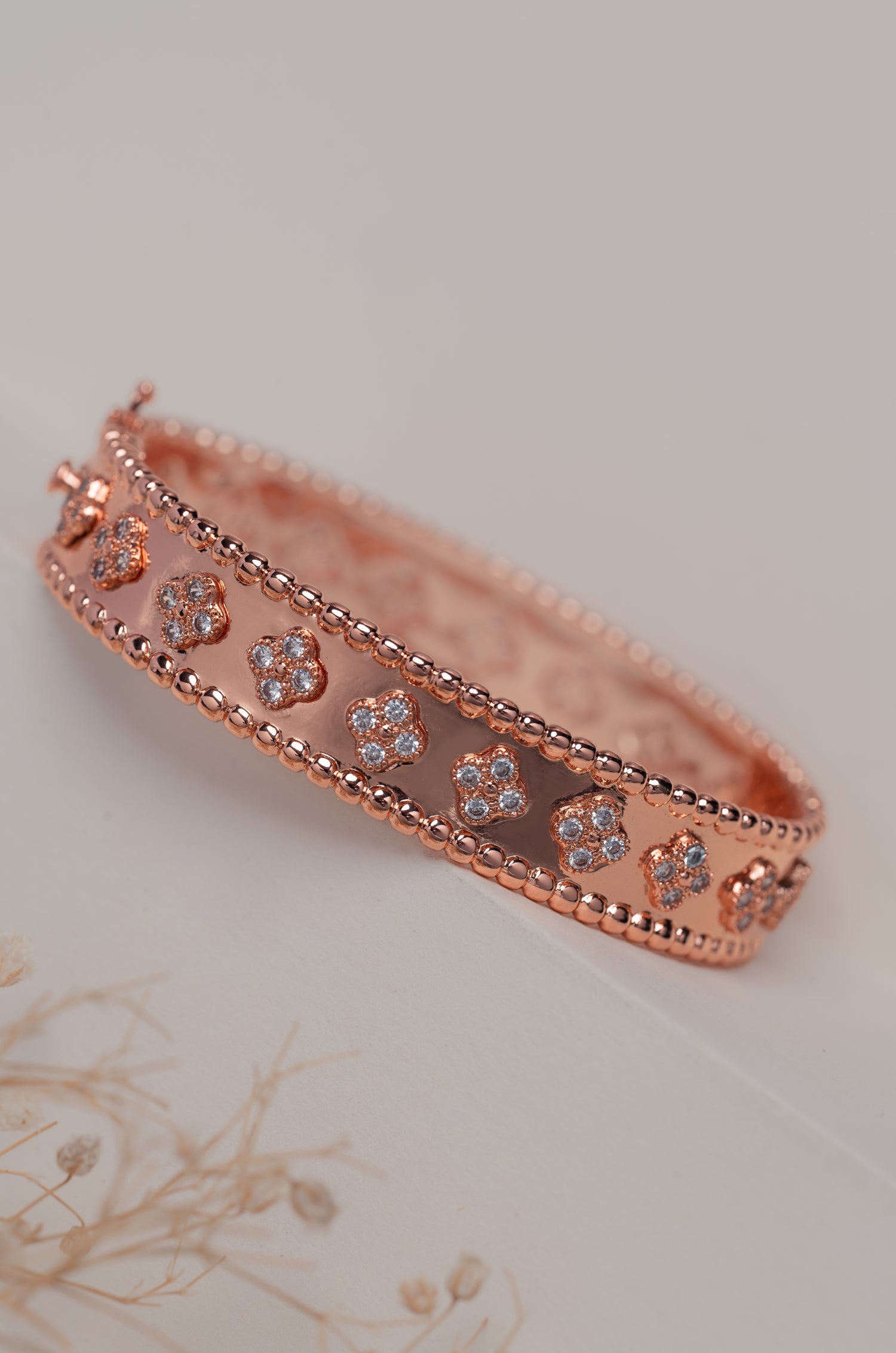 Radiant Rose Gold Van Chief Bracelet