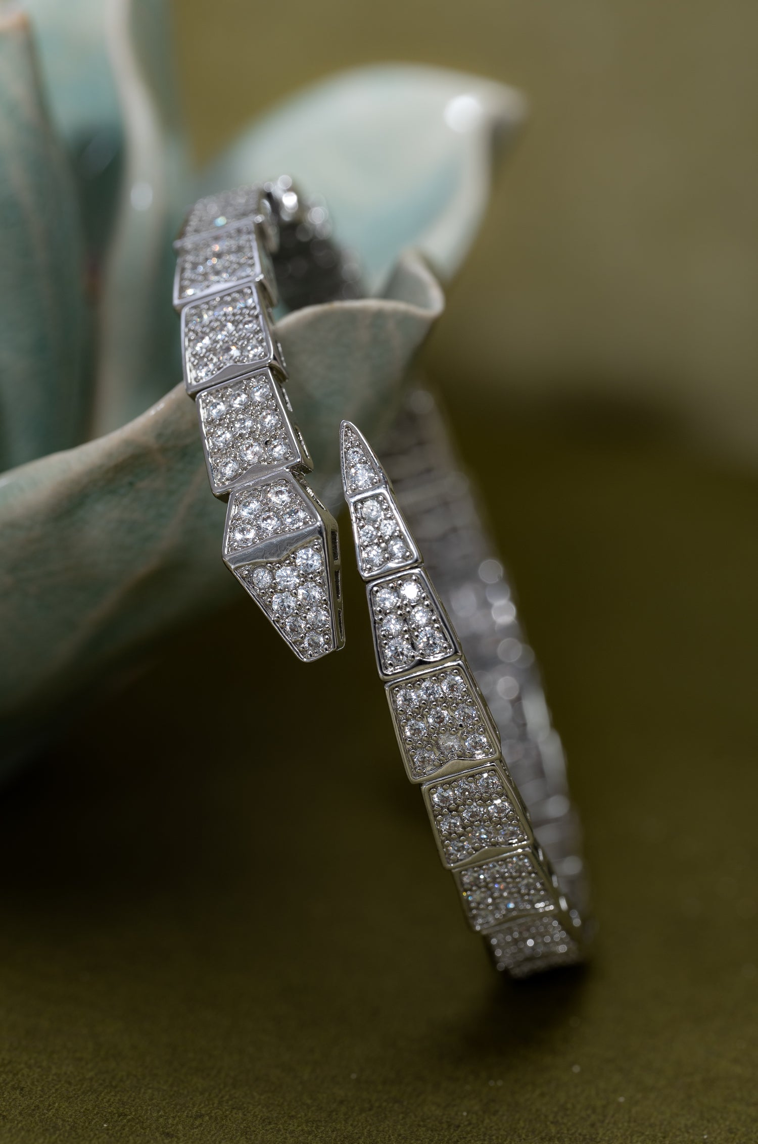 Silver Wrap Elegance Bulgaree Bracelet