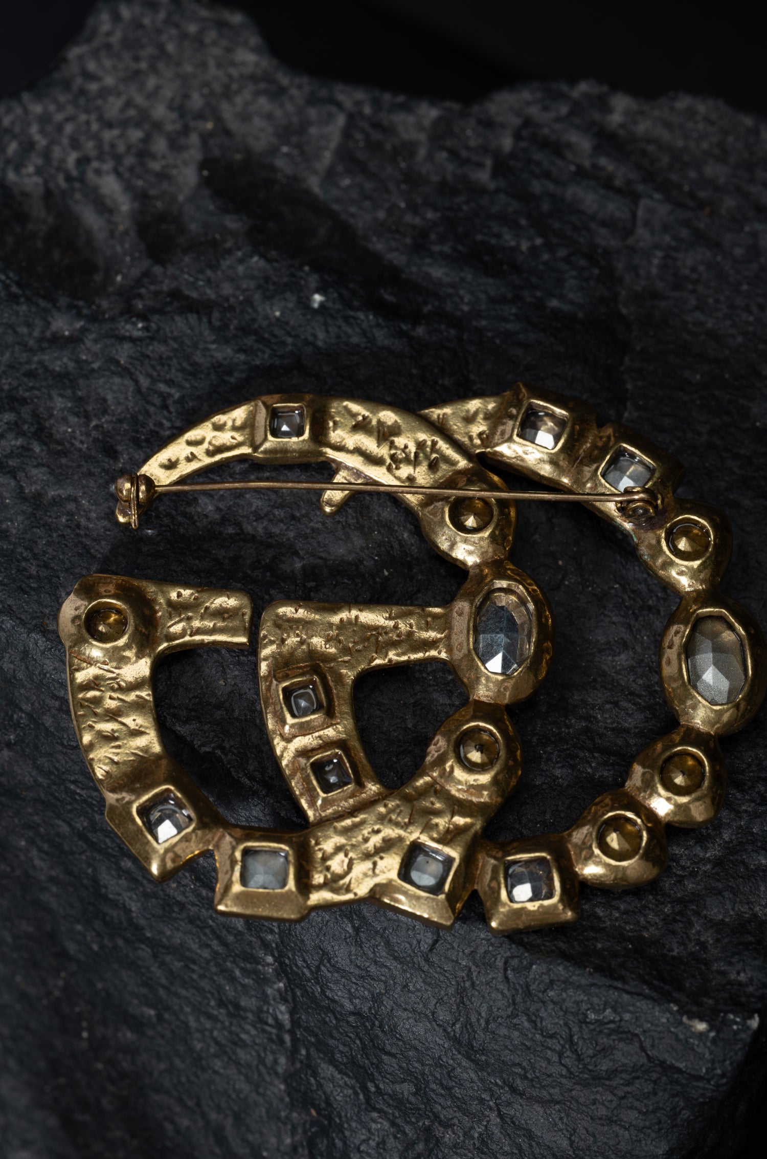 Prismatic Luxe Guchi Brooch