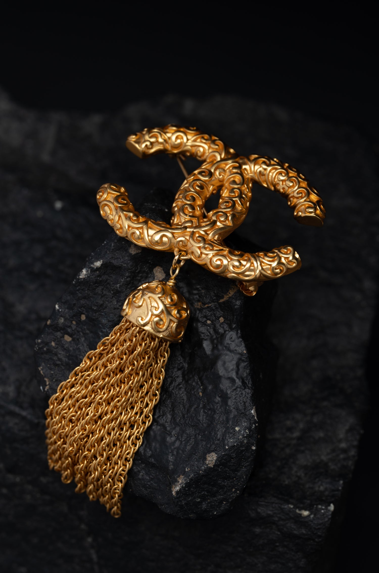 Golden Elysium Shanel Brooch