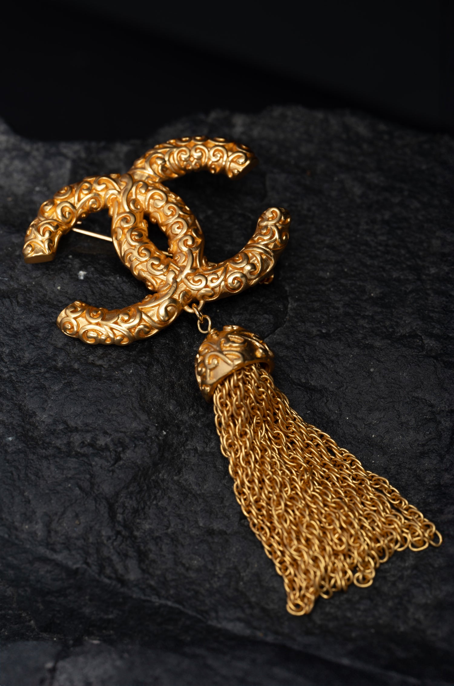 Golden Elysium Shanel Brooch