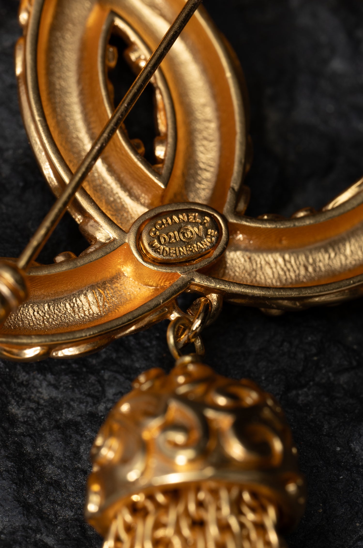 Golden Elysium Shanel Brooch