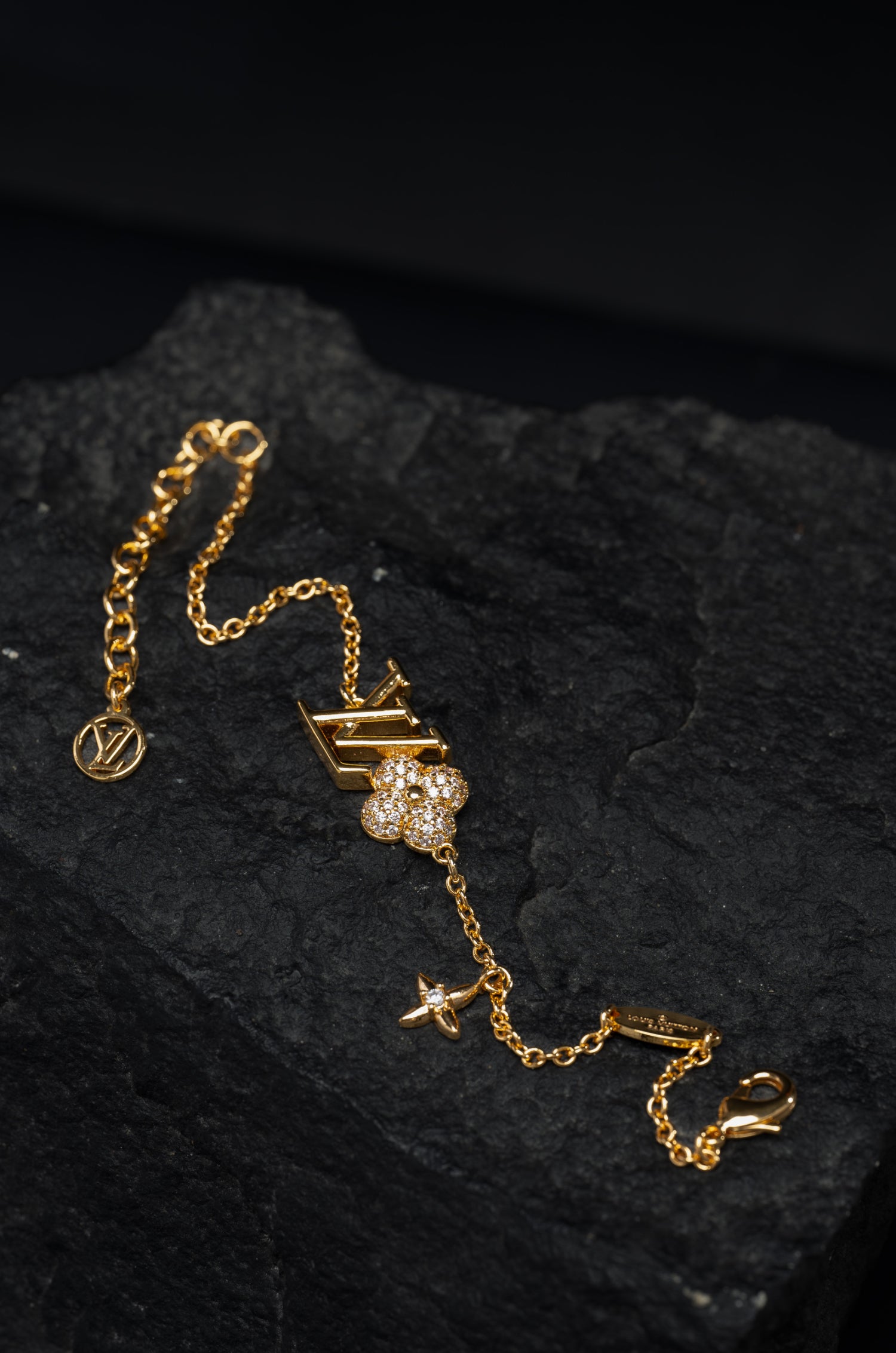 Golden Star & Petal Duo Elvy Bracelet