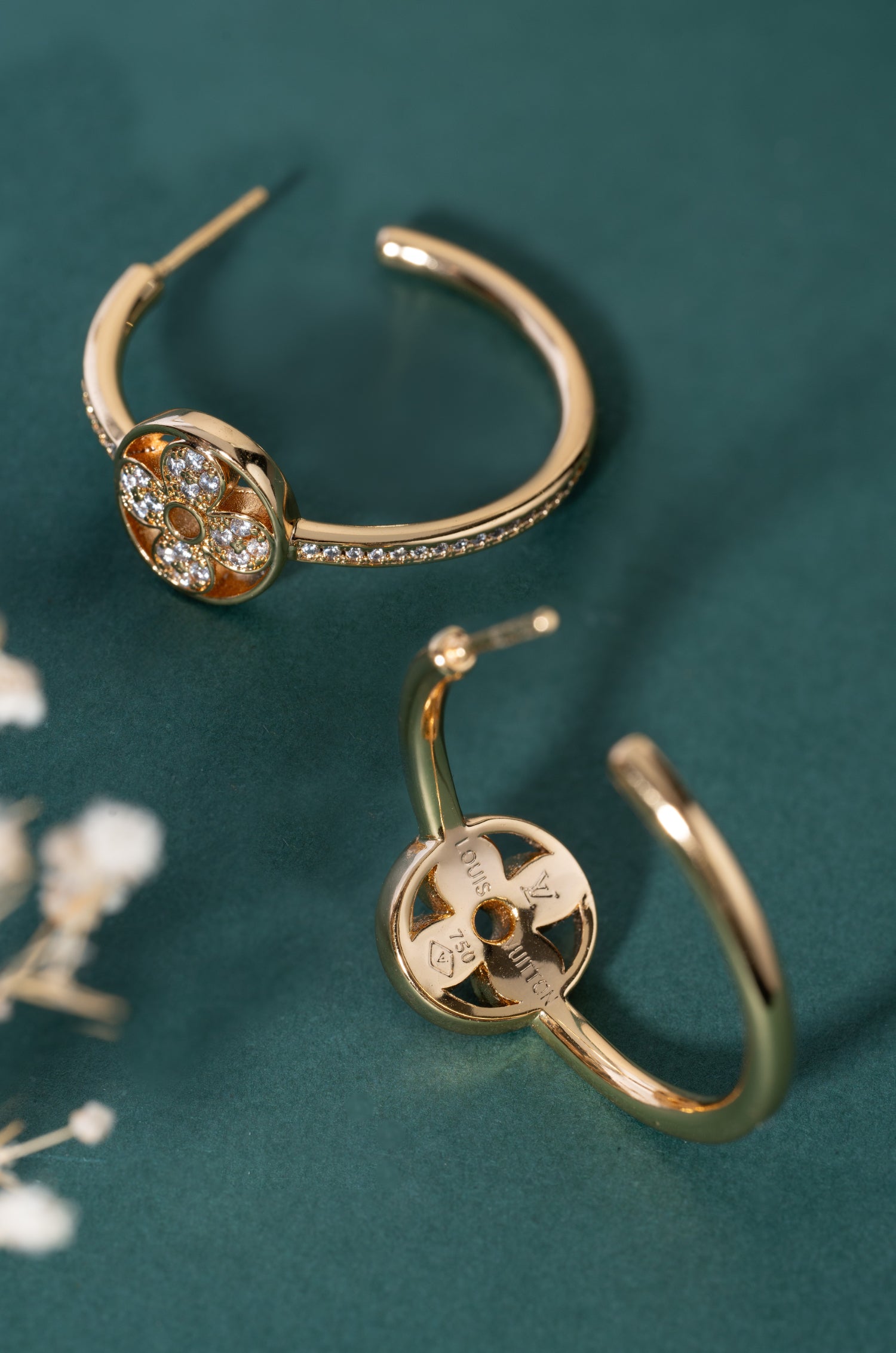 Opulent Circle Earrings