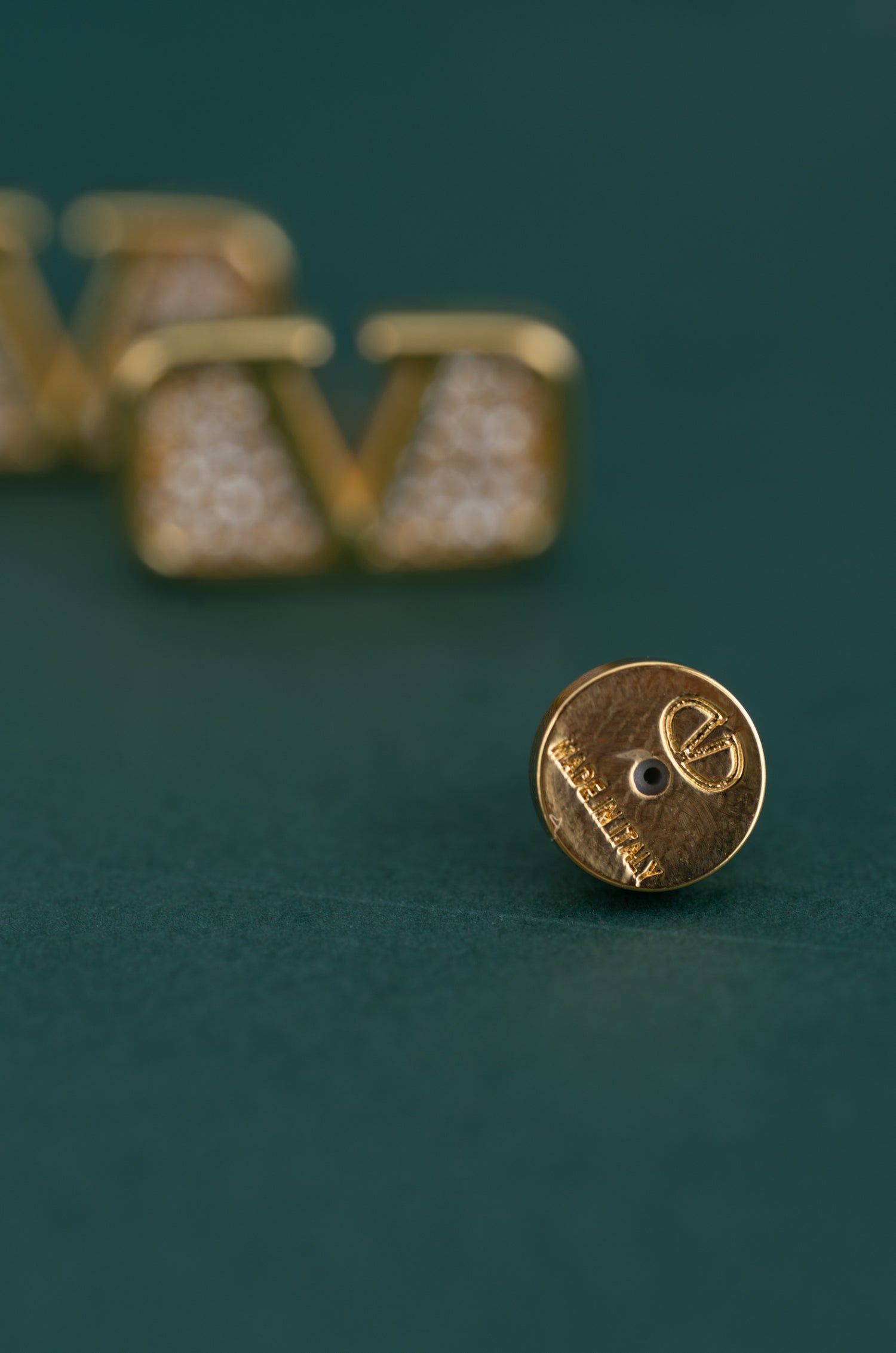 Shimmering Valentine Studs