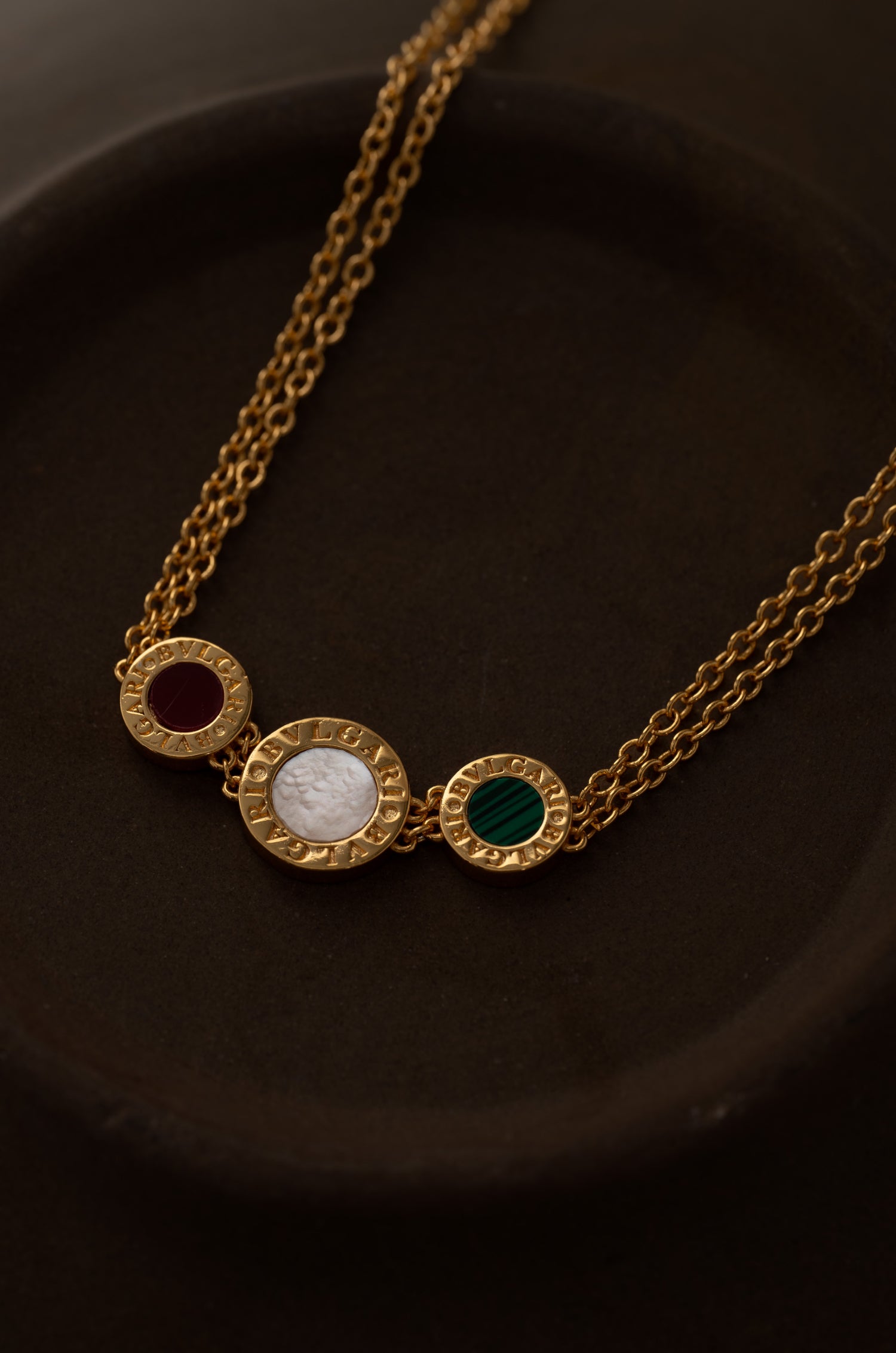 Radiant Trio Bulgaree Neckchain