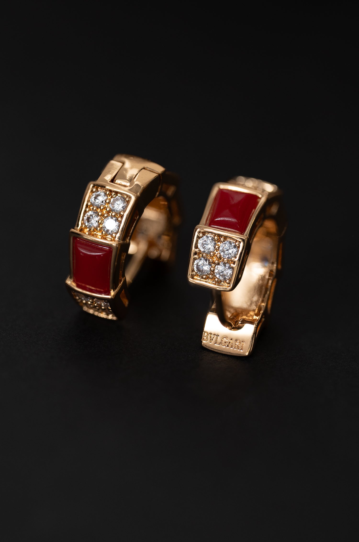 Lustrous Twist Earrings