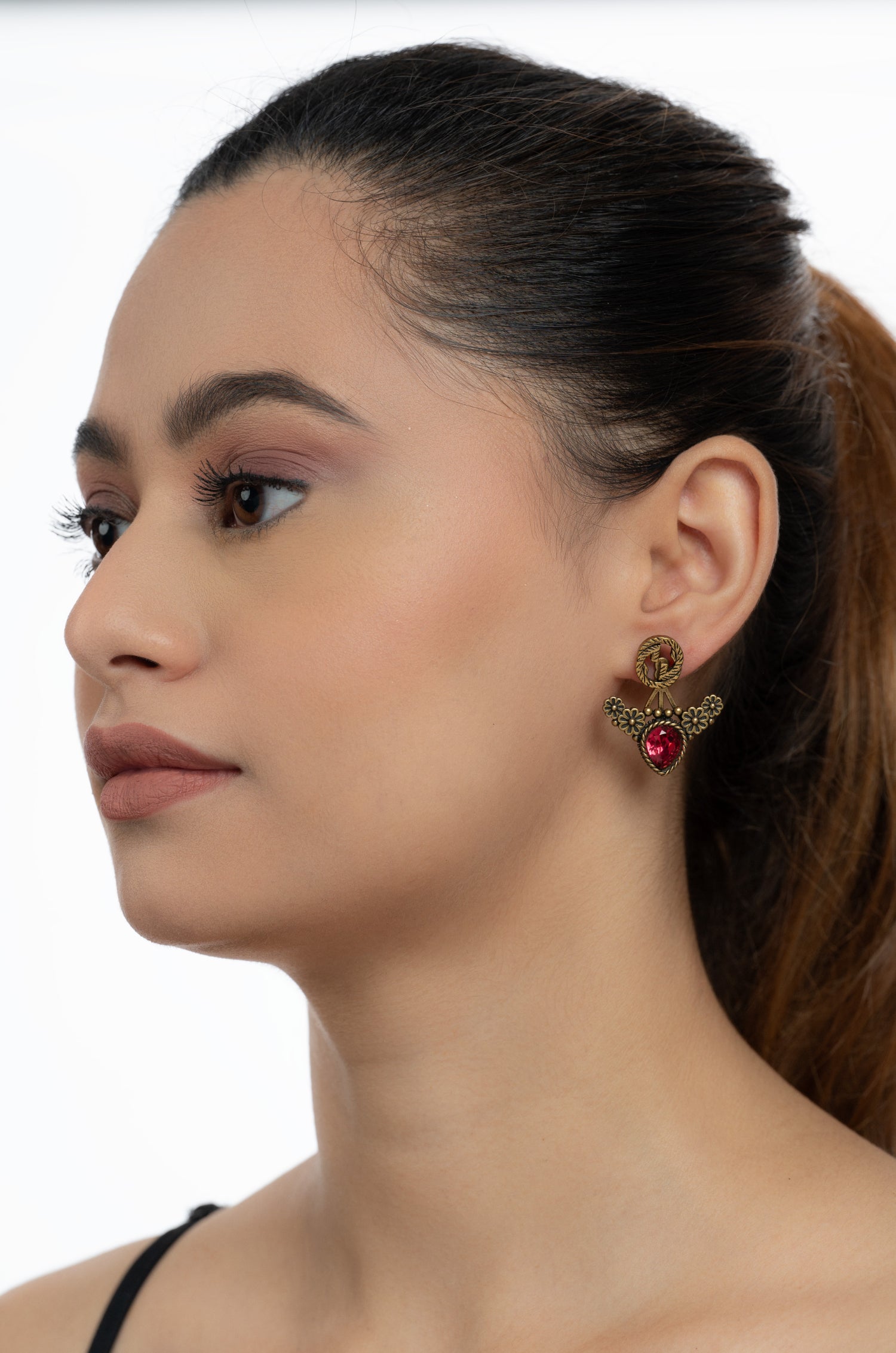 Cherry Blossom Guchi Earrings