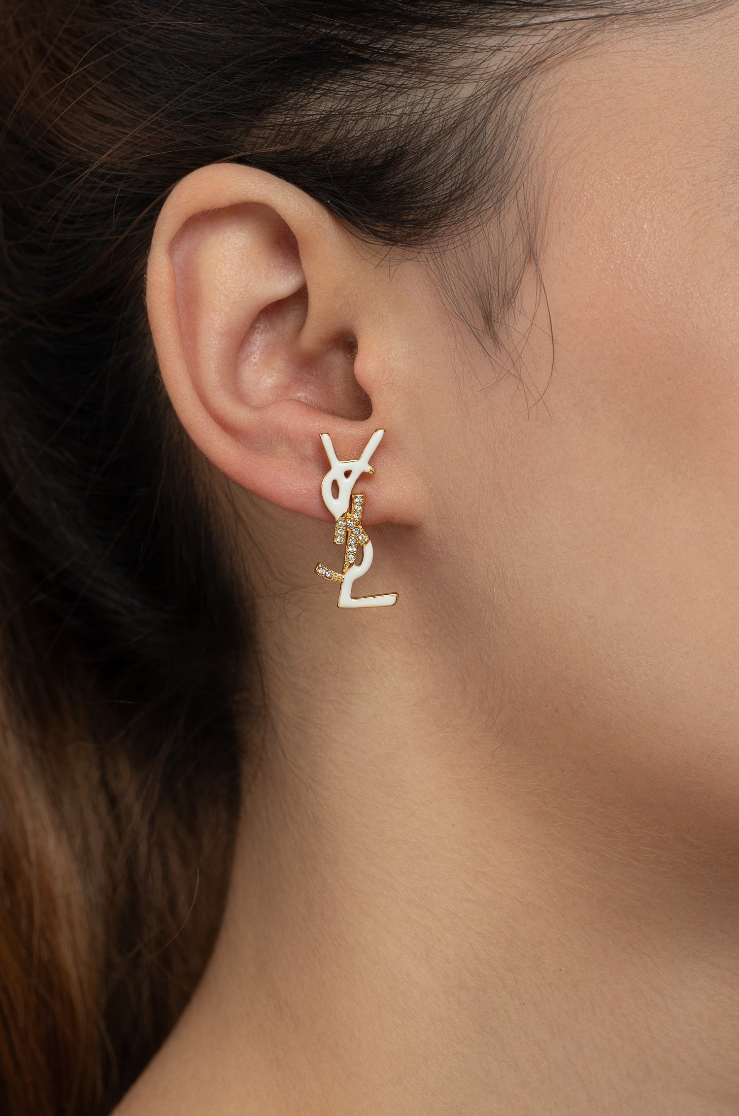 Vintage Yes Saint Laue Earrings