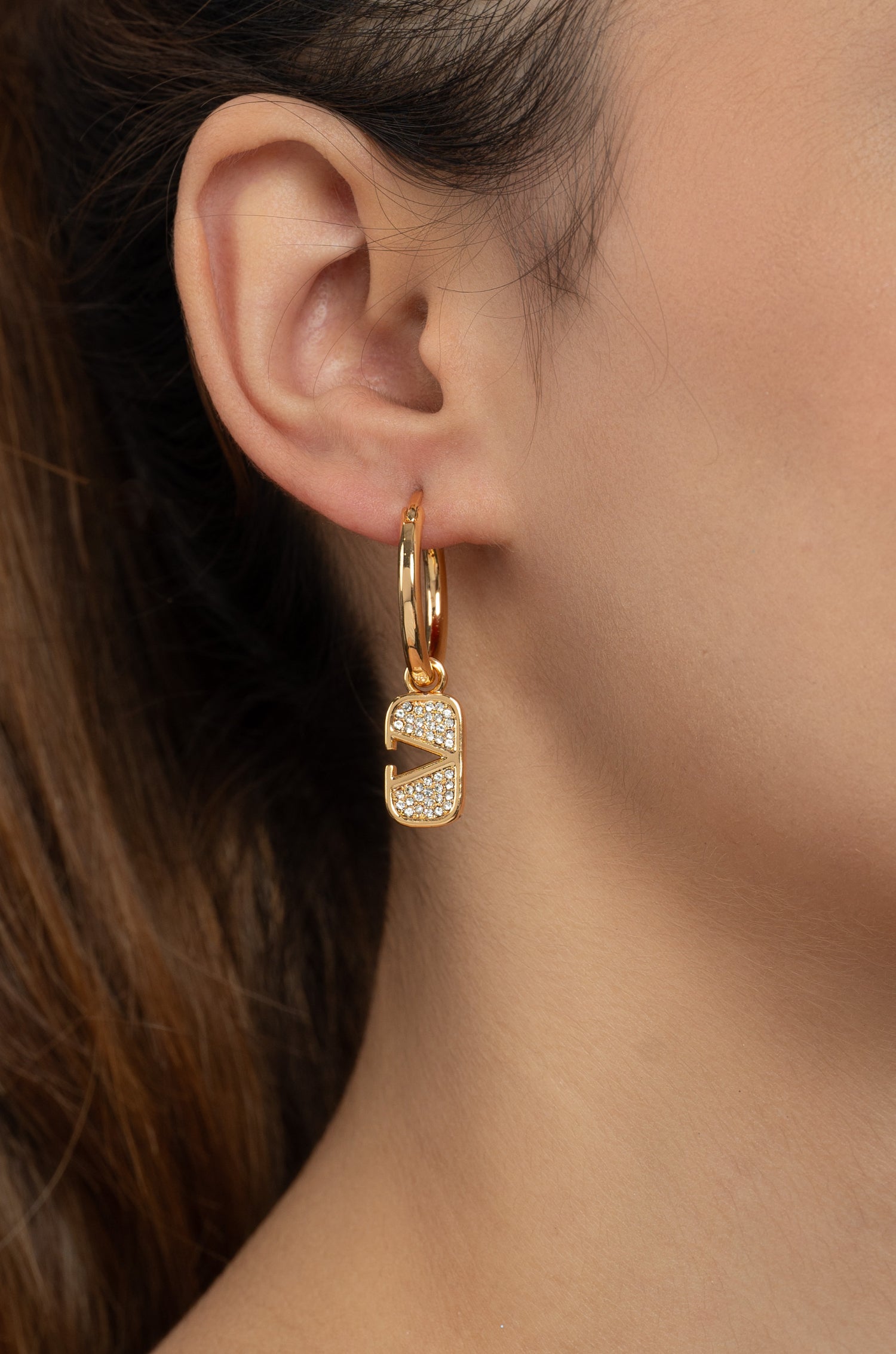 Golden Glimmer Earrings