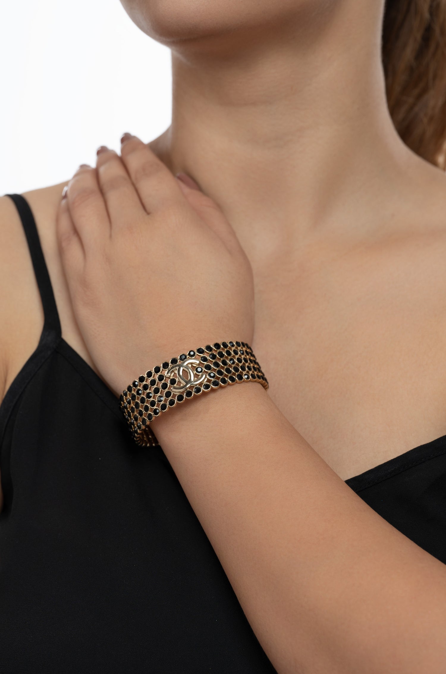Black Gold Harmony Shanel Bracelet