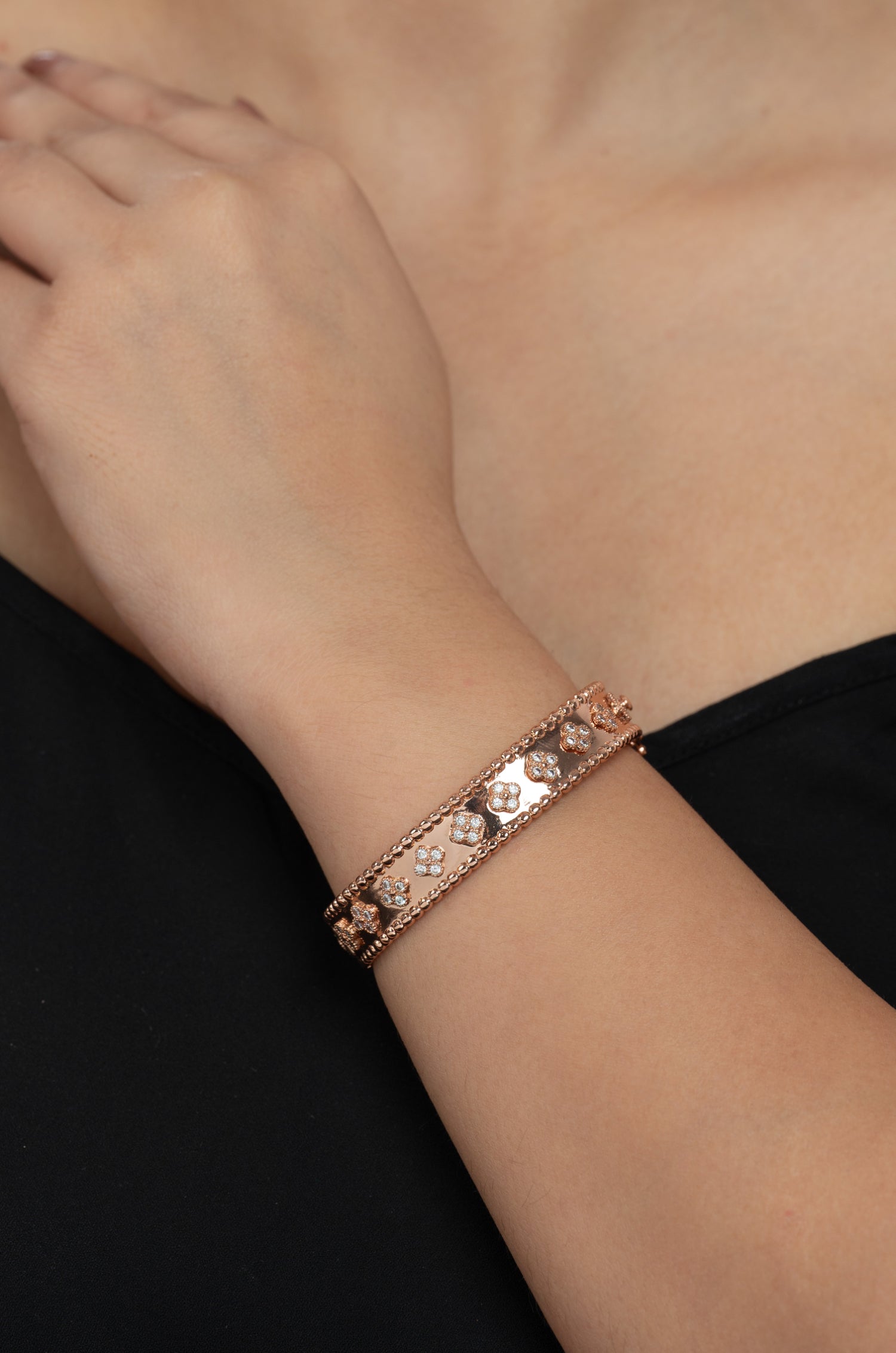 Radiant Rose Gold Van Chief Bracelet