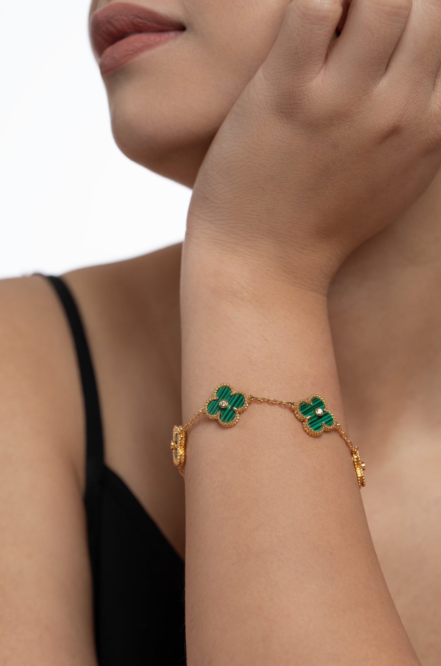Nature's treasure clover Van Chief Bracelet