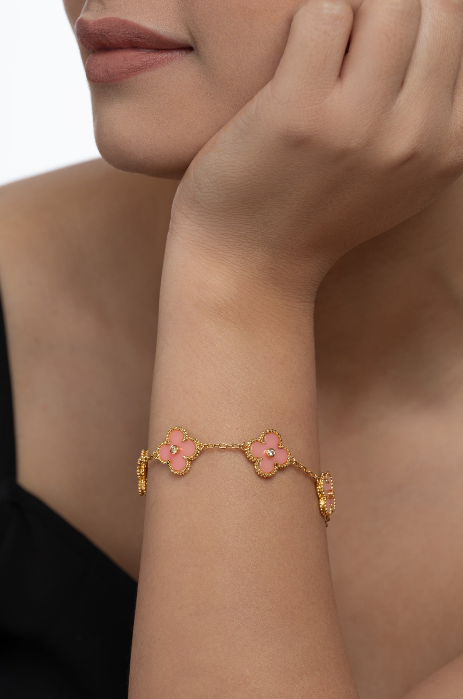 Pink Blossom Adornments Van Chief Bracelet