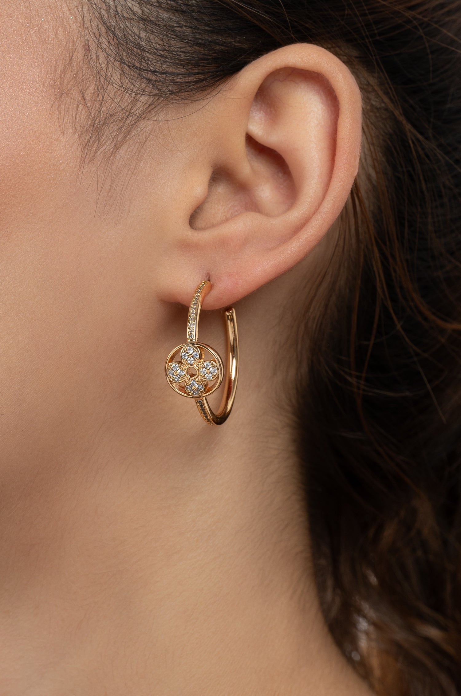 Opulent Circle Earrings