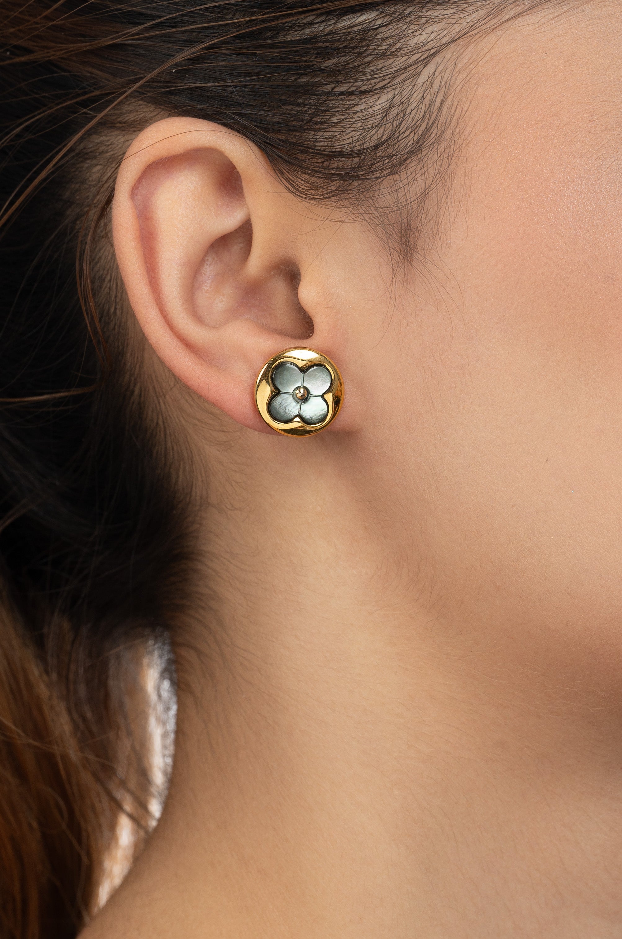 Spherical Petal Elvy Studs