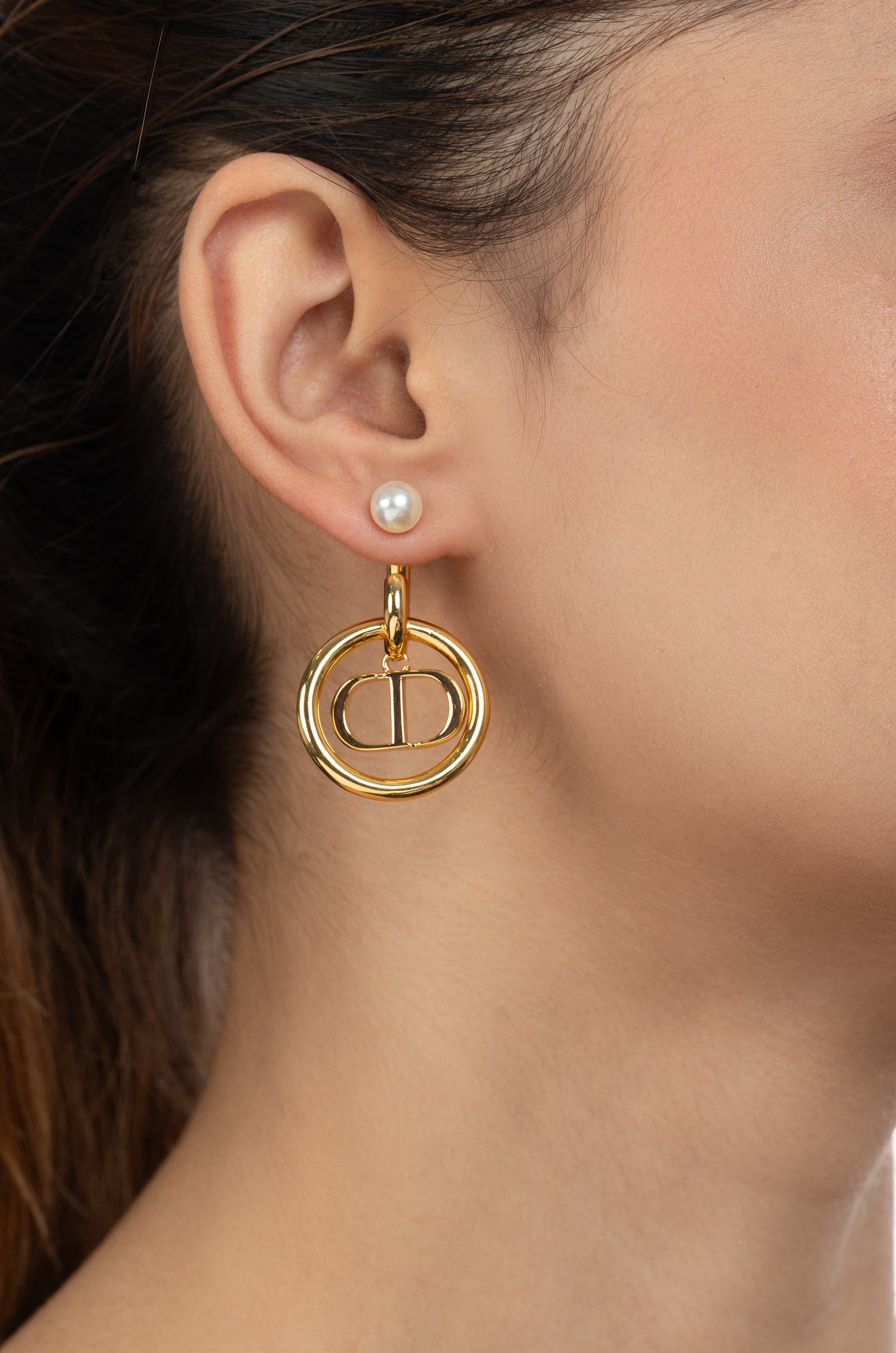 Selene Diot Hoop Earrings